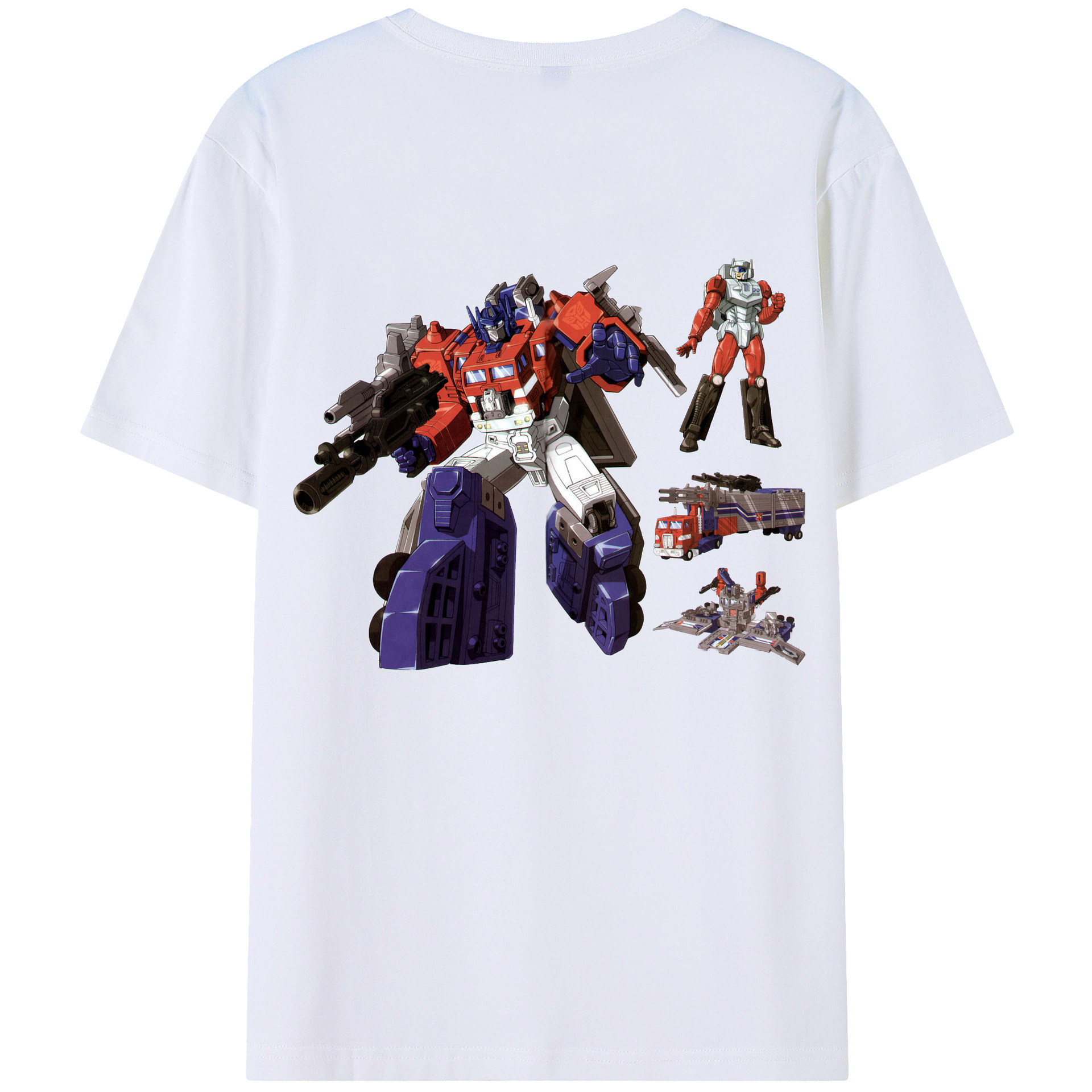 （画像用）  綿100％ メンズ半袖Tシャツ（バックプリント） 通気性