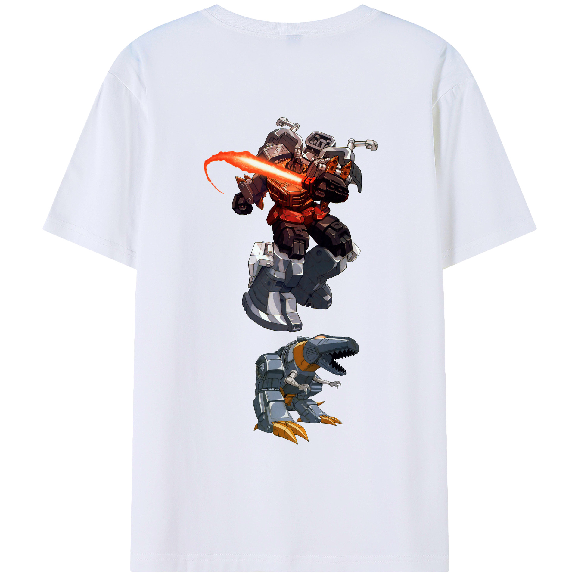 （画像用）  綿100％ メンズ半袖Tシャツ（バックプリント） 通気性