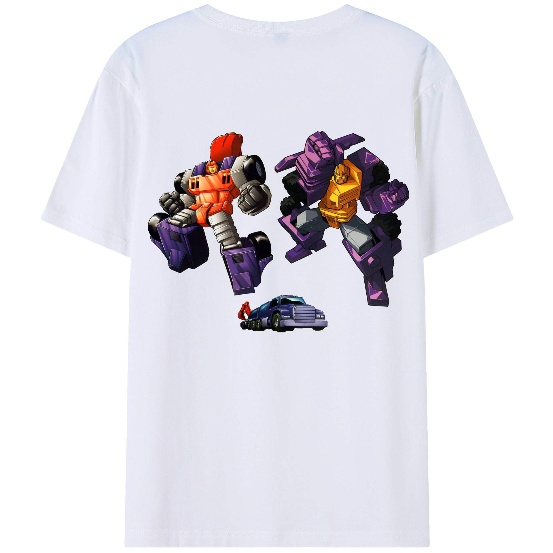 （画像用）  綿100％ メンズ半袖Tシャツ（バックプリント） 通気性