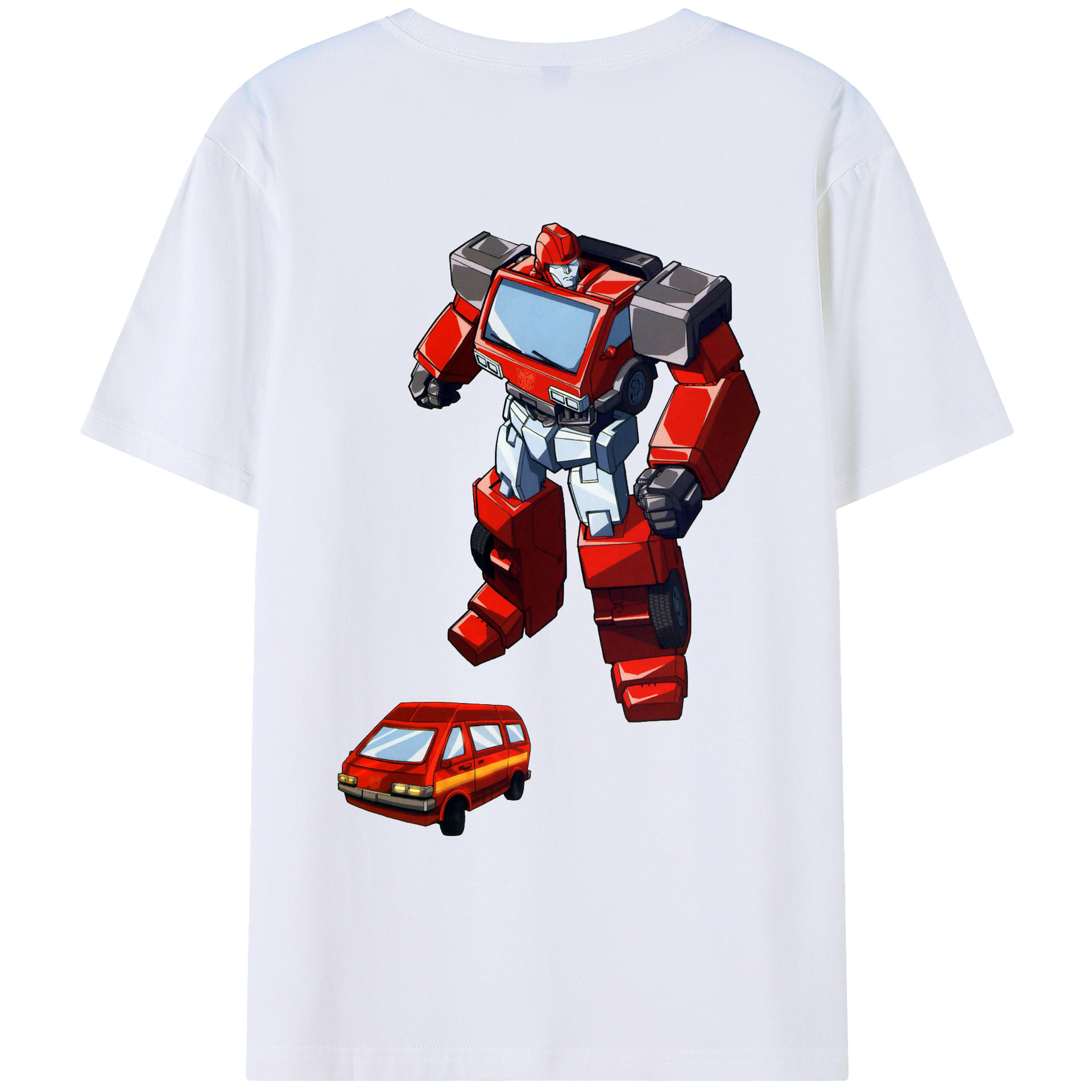 （画像用）  綿100％ メンズ半袖Tシャツ（バックプリント） 通気性