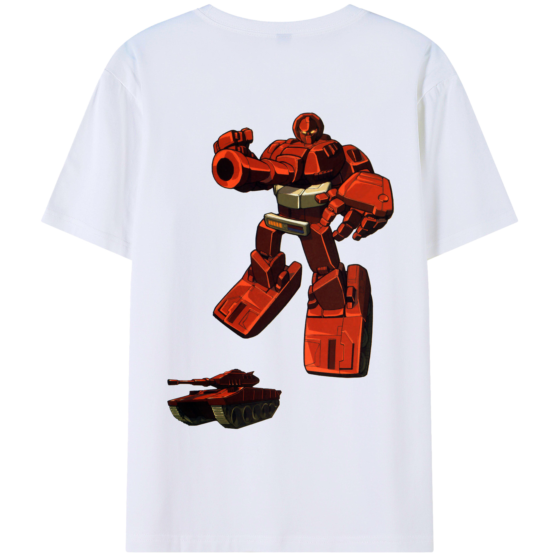 （画像用）  綿100％ メンズ半袖Tシャツ（バックプリント） 通気性