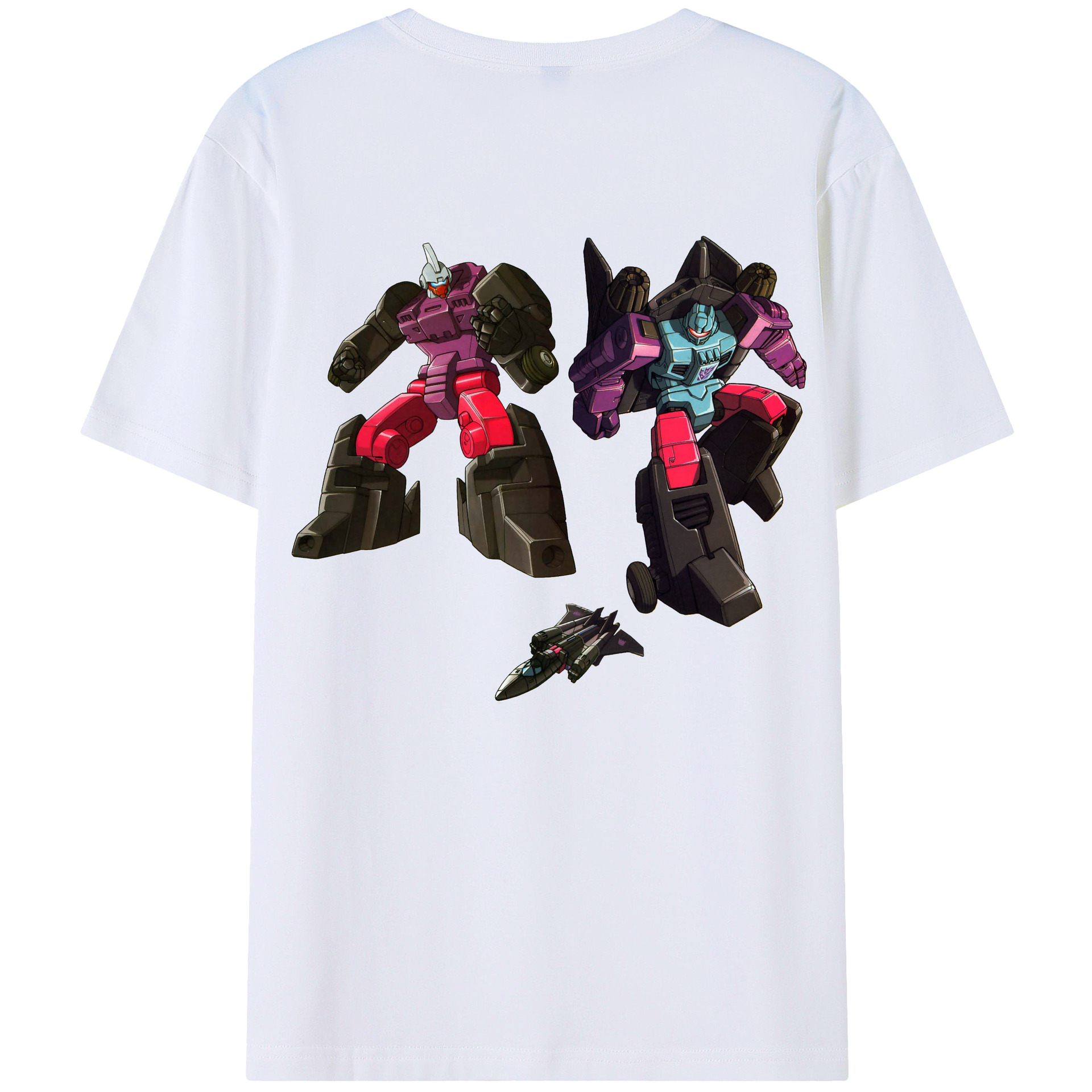 （画像用）  綿100％ メンズ半袖Tシャツ（バックプリント） 通気性
