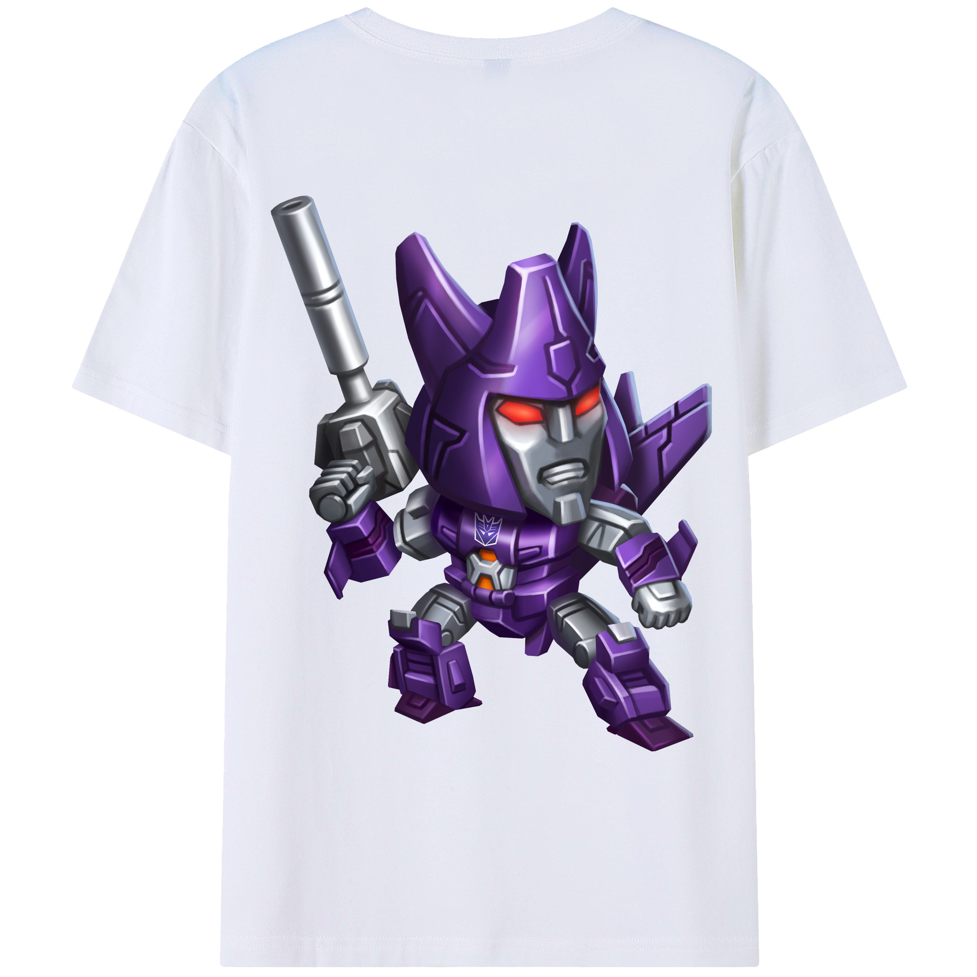 （画像用）  綿100％ メンズ半袖Tシャツ（バックプリント） 通気性