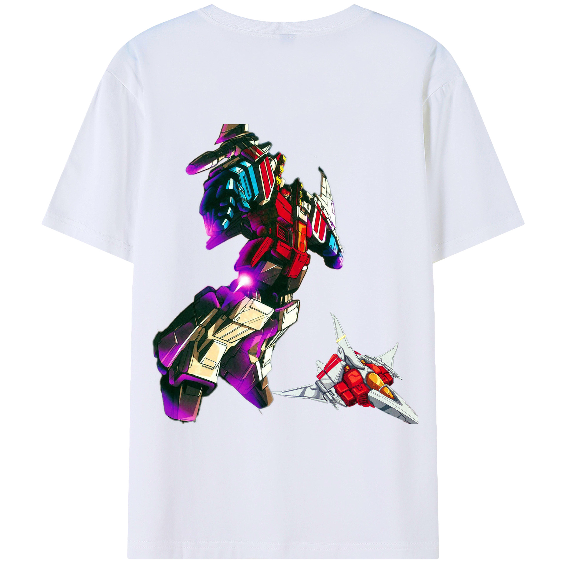 （画像用）  綿100％ メンズ半袖Tシャツ（バックプリント） 通気性