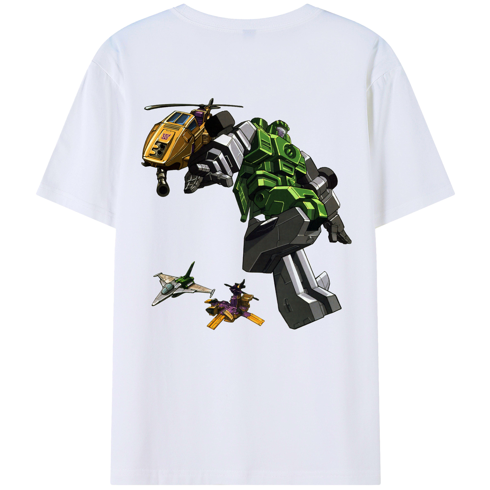 （画像用）  綿100％ メンズ半袖Tシャツ（バックプリント） 通気性