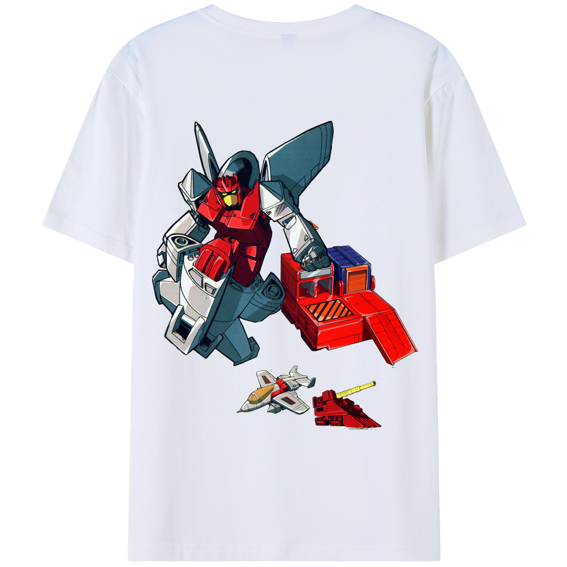 （画像用）  綿100％ メンズ半袖Tシャツ（バックプリント） 通気性