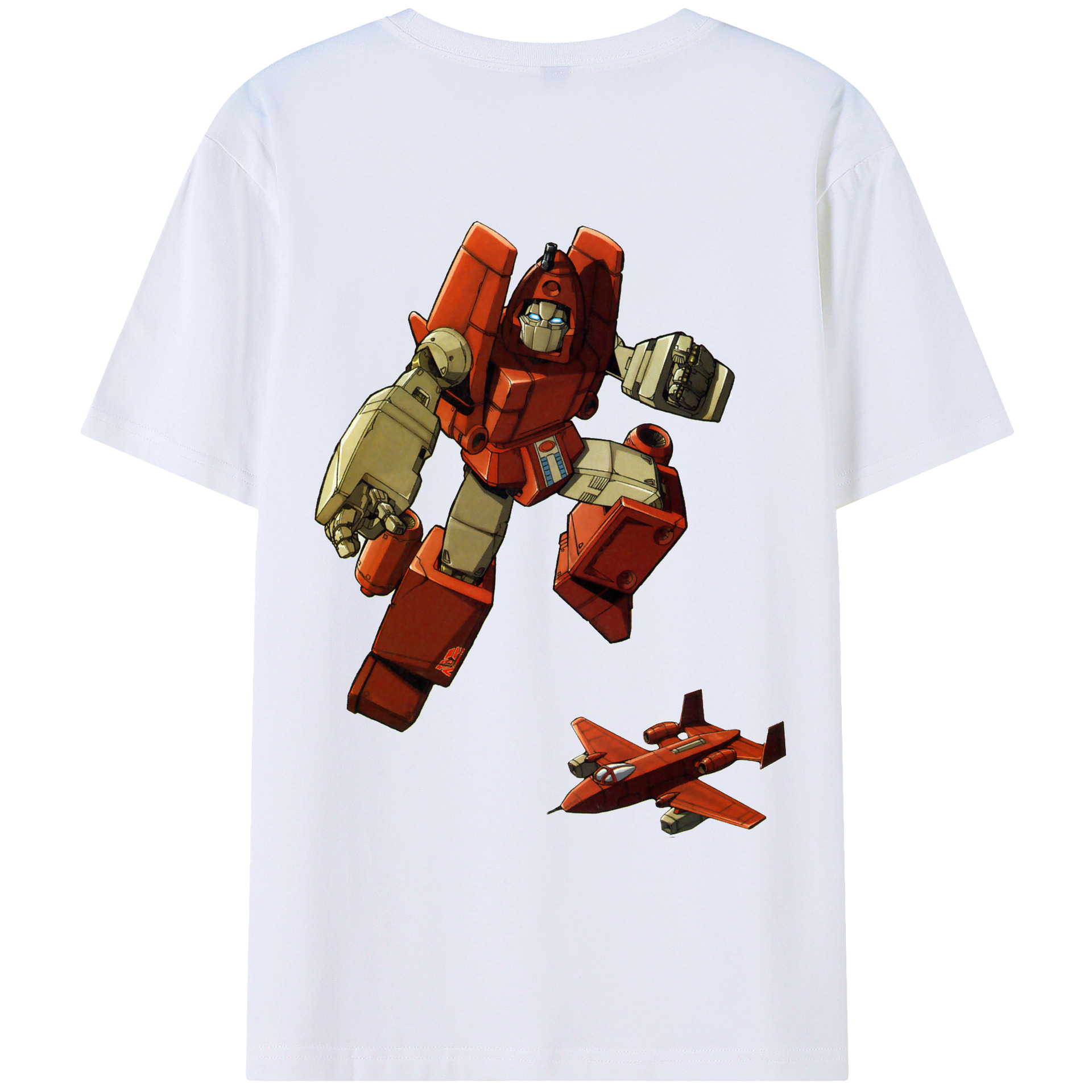 （画像用）  綿100％ メンズ半袖Tシャツ（バックプリント） 通気性