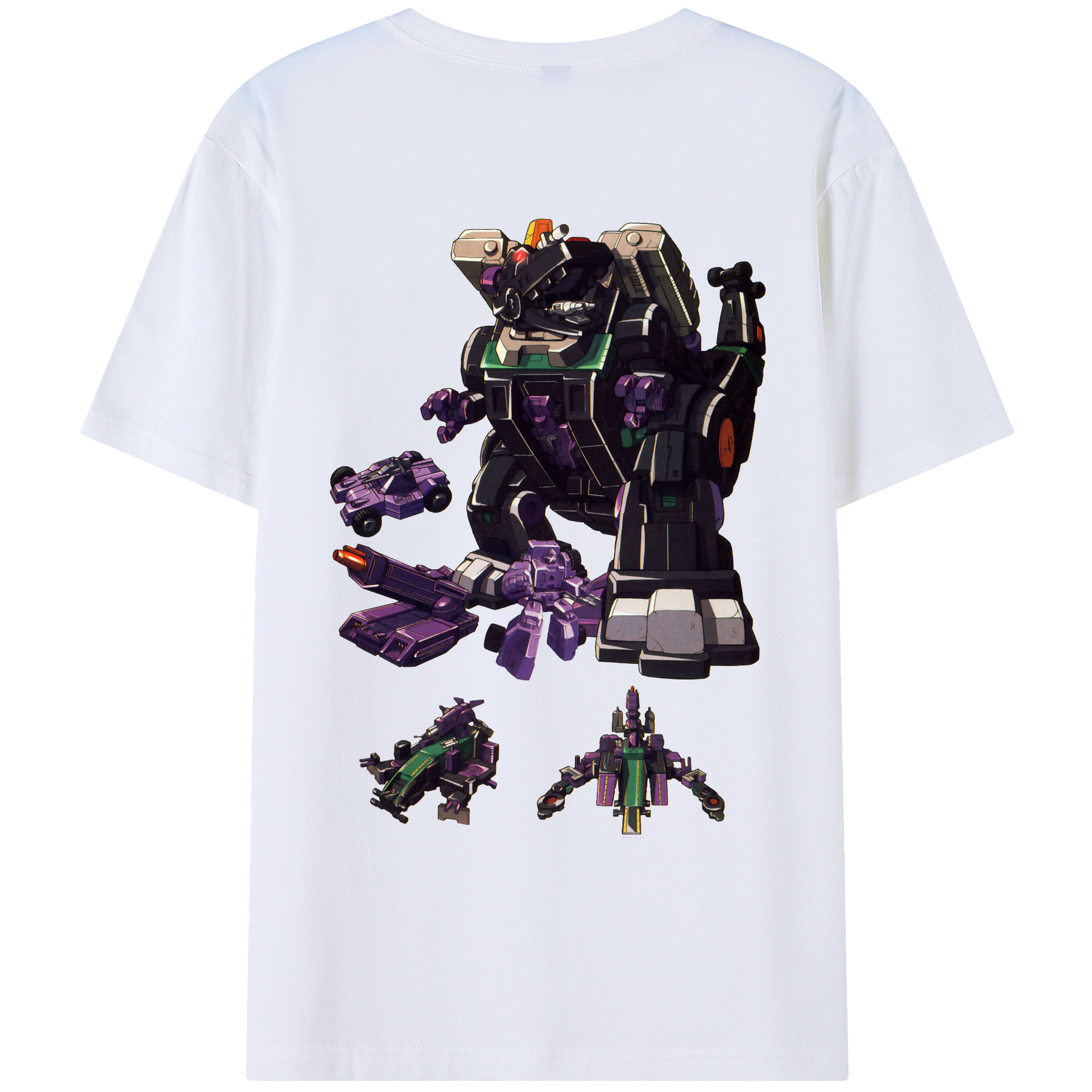 （画像用）  綿100％ メンズ半袖Tシャツ（バックプリント） 通気性