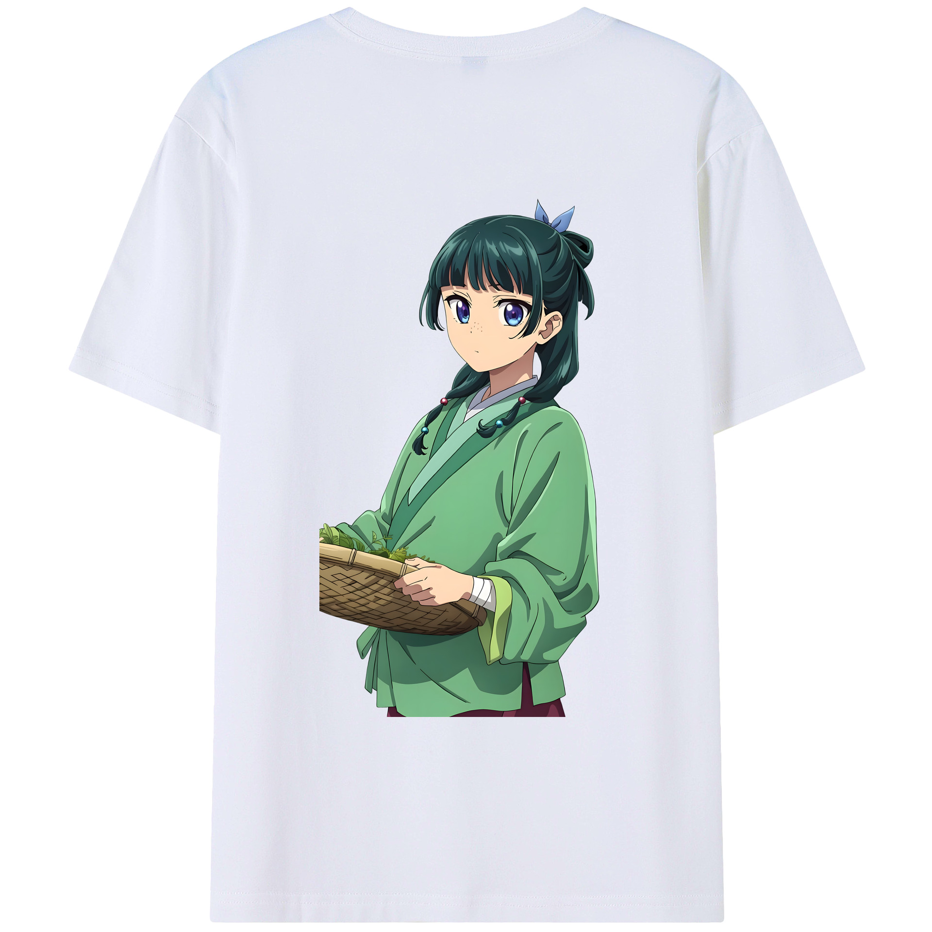 （画像用）  綿100％ メンズ半袖Tシャツ（バックプリント） 通気性
