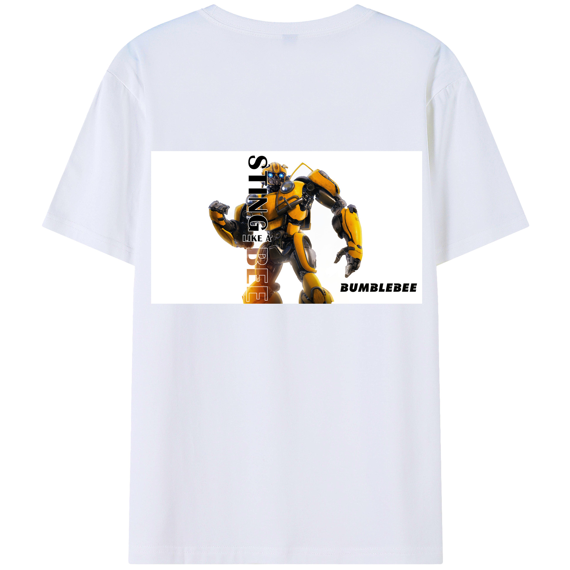 （画像用）  綿100％ メンズ半袖Tシャツ（バックプリント） 通気性