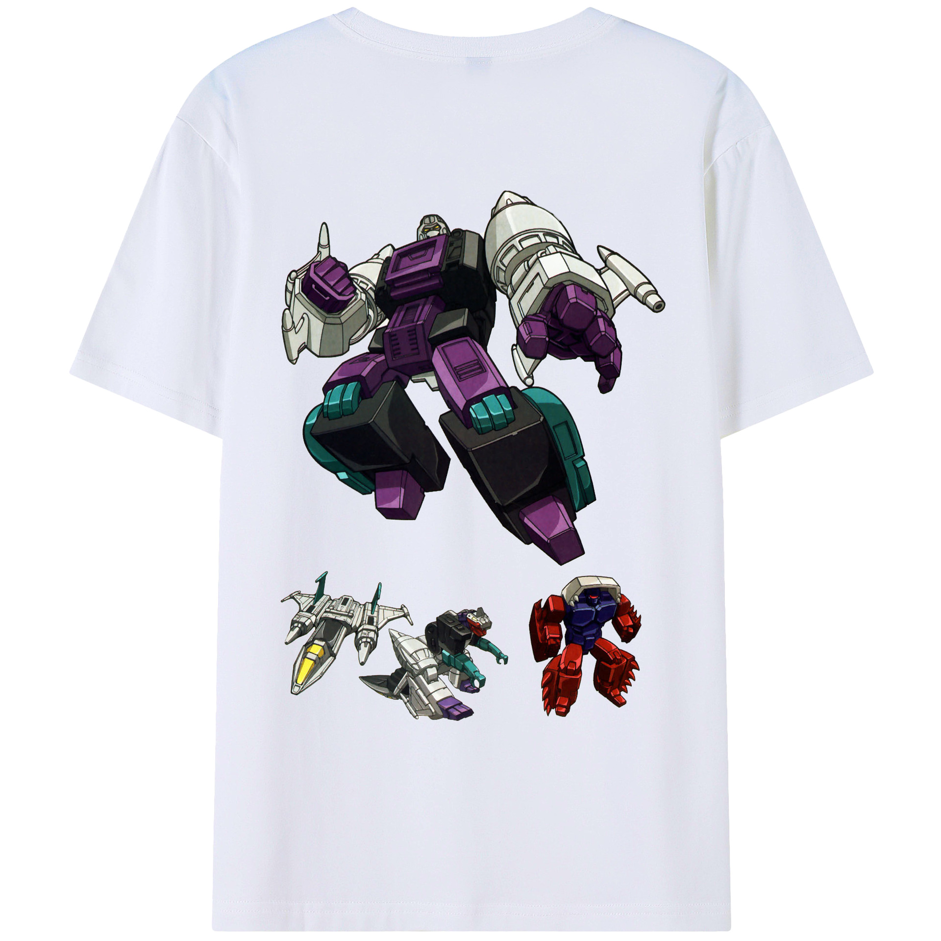 （画像用）  綿100％ メンズ半袖Tシャツ（バックプリント） 通気性