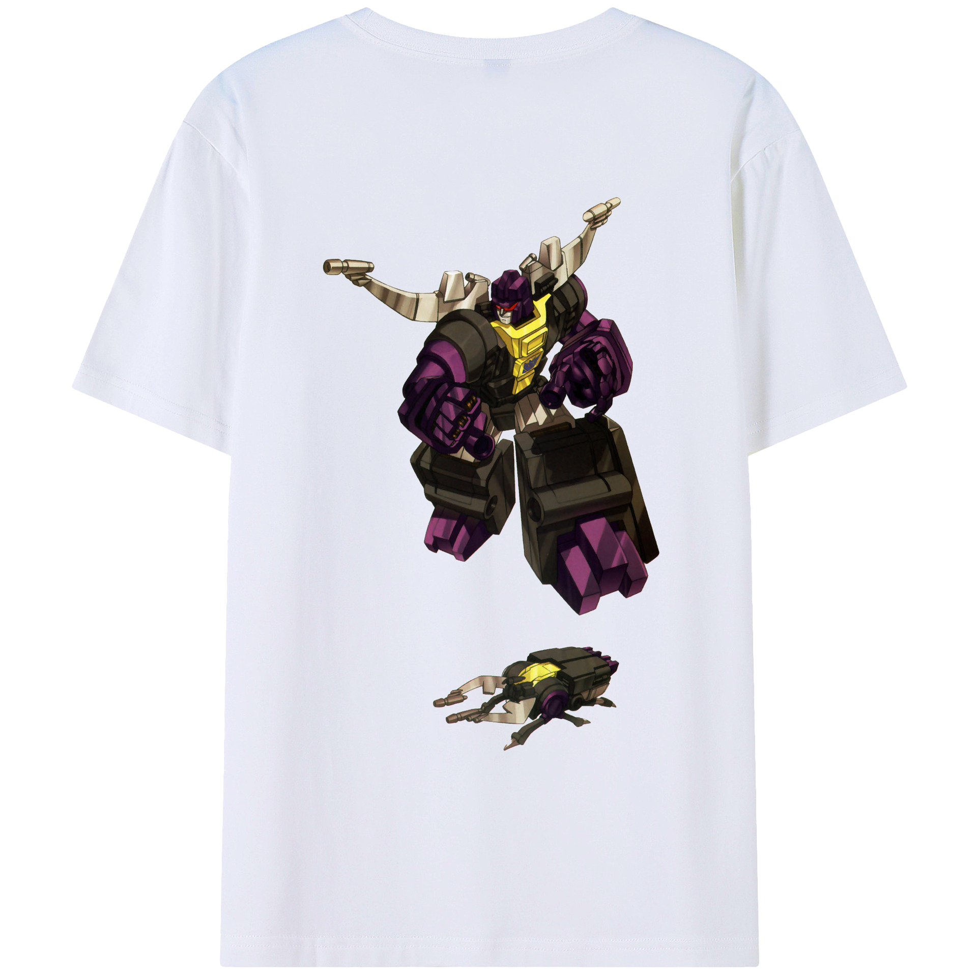 （画像用）  綿100％ メンズ半袖Tシャツ（バックプリント） 通気性