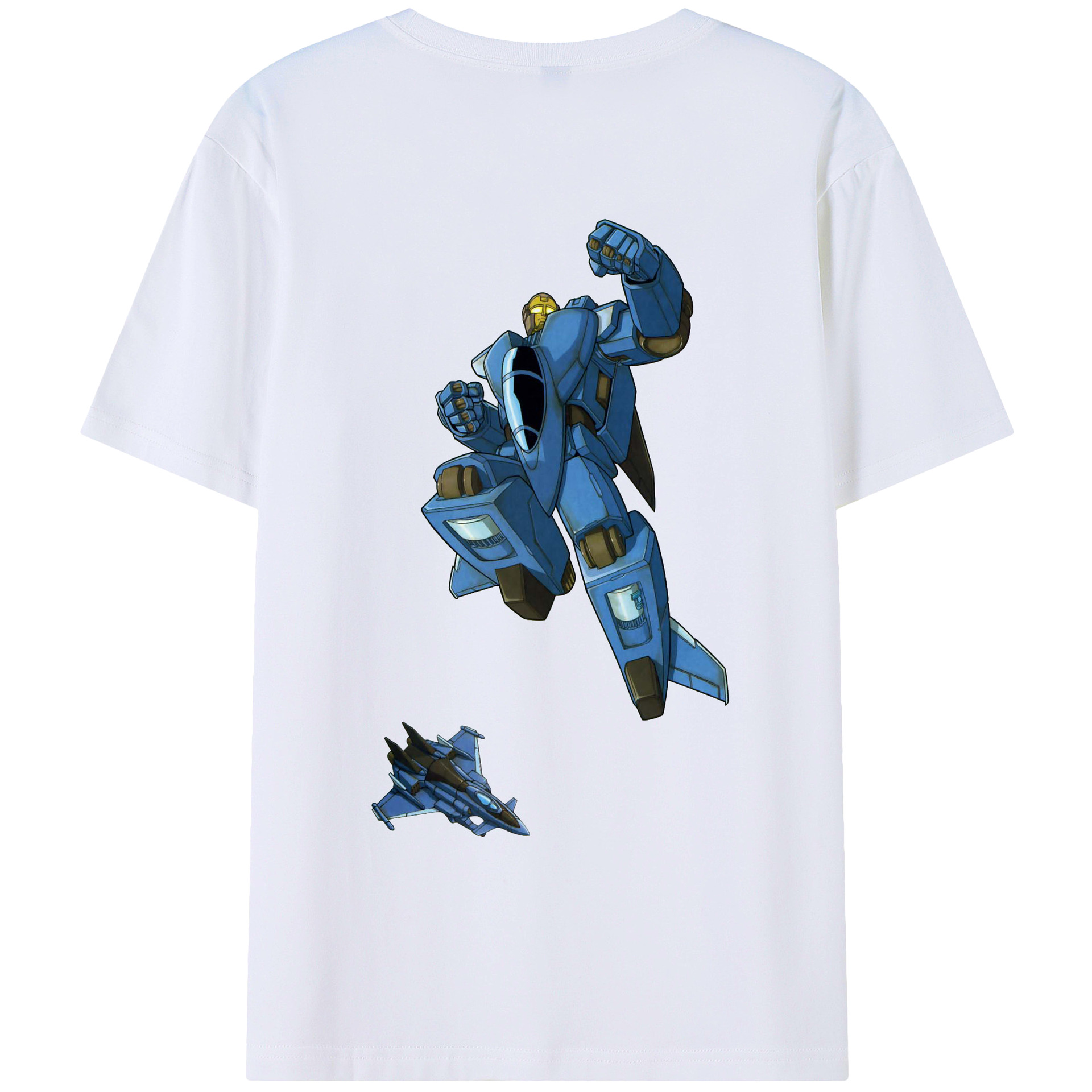 （画像用）  綿100％ メンズ半袖Tシャツ（バックプリント） 通気性