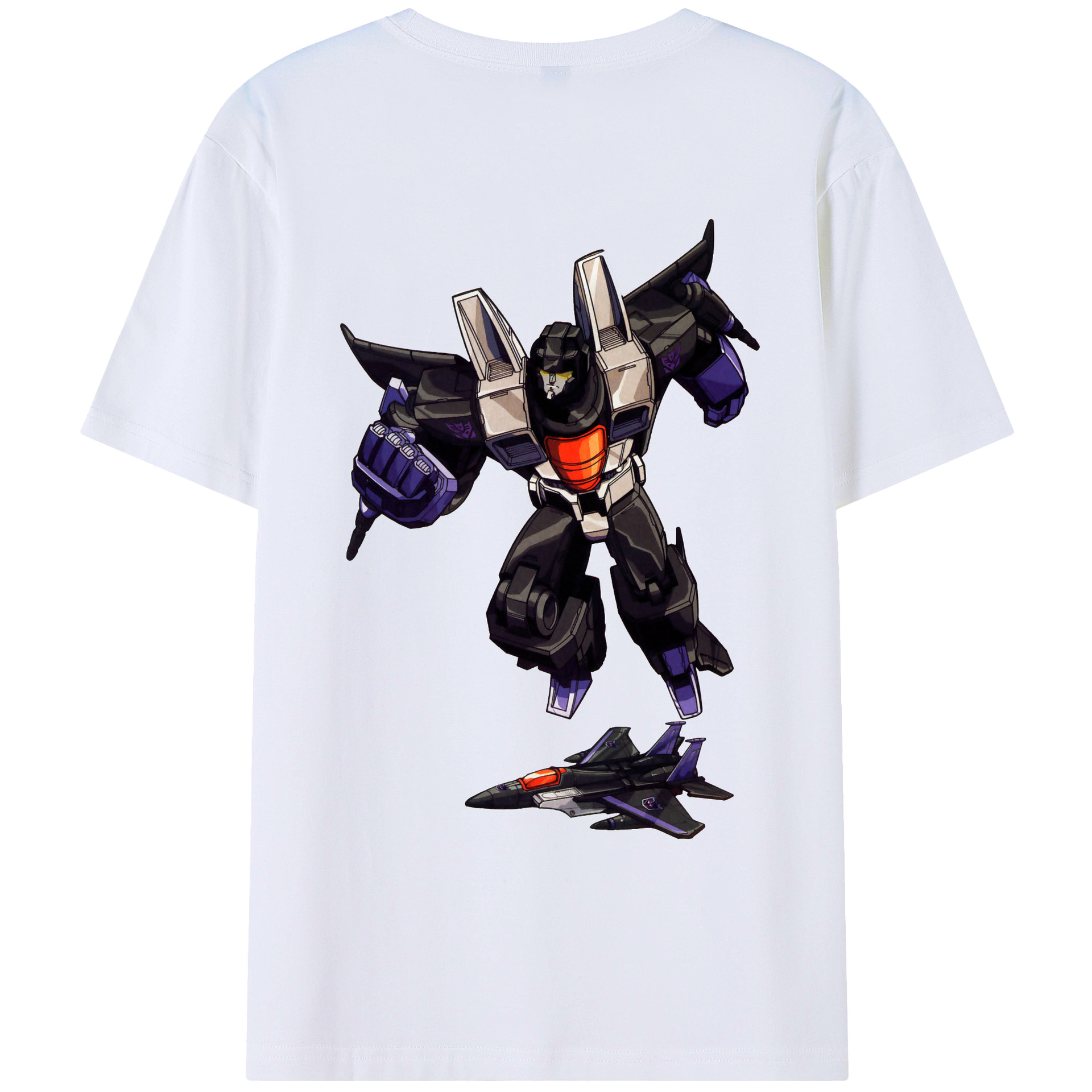 （画像用）  綿100％ メンズ半袖Tシャツ（バックプリント） 通気性