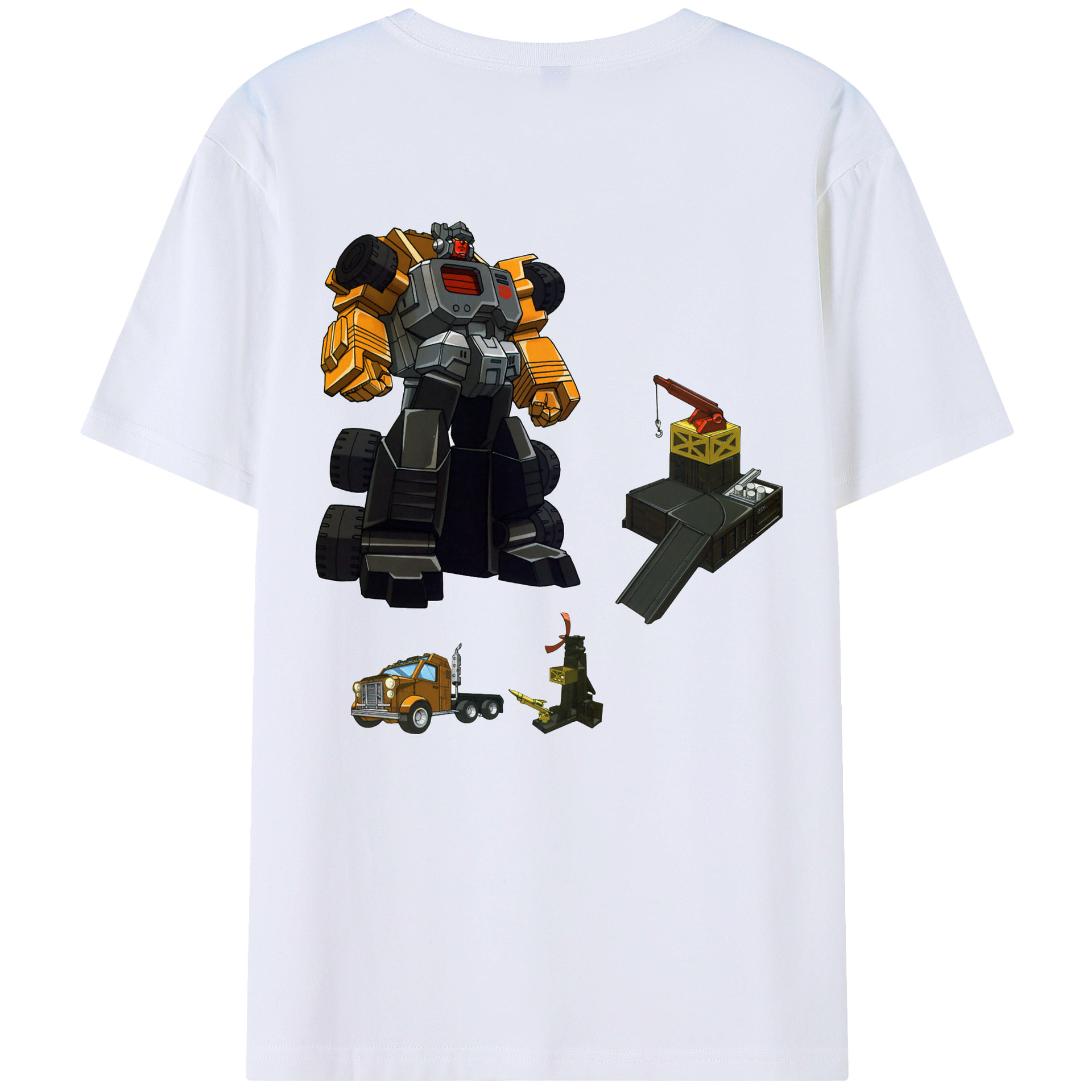 （画像用）  綿100％ メンズ半袖Tシャツ（バックプリント） 通気性