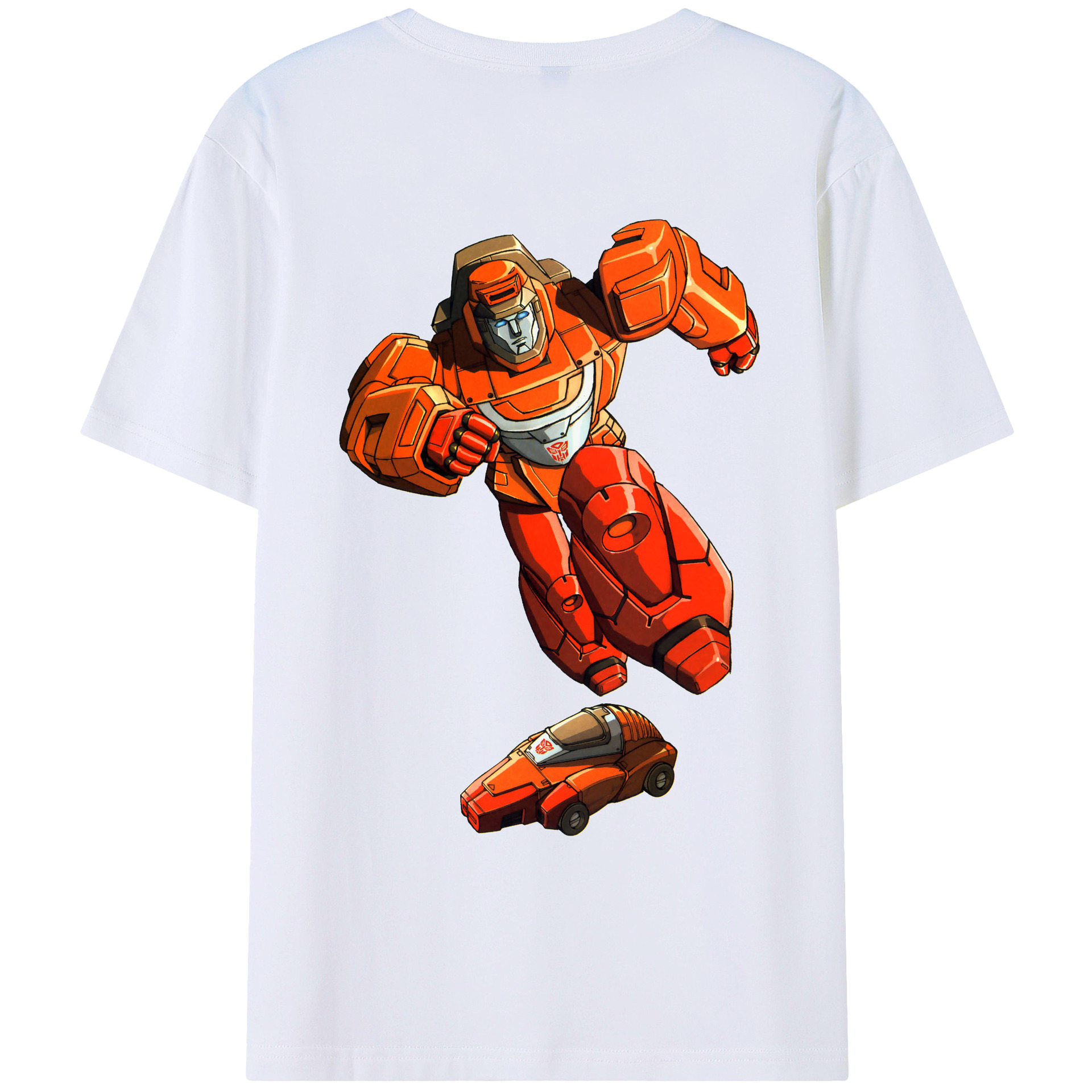 （画像用）  綿100％ メンズ半袖Tシャツ（バックプリント） 通気性