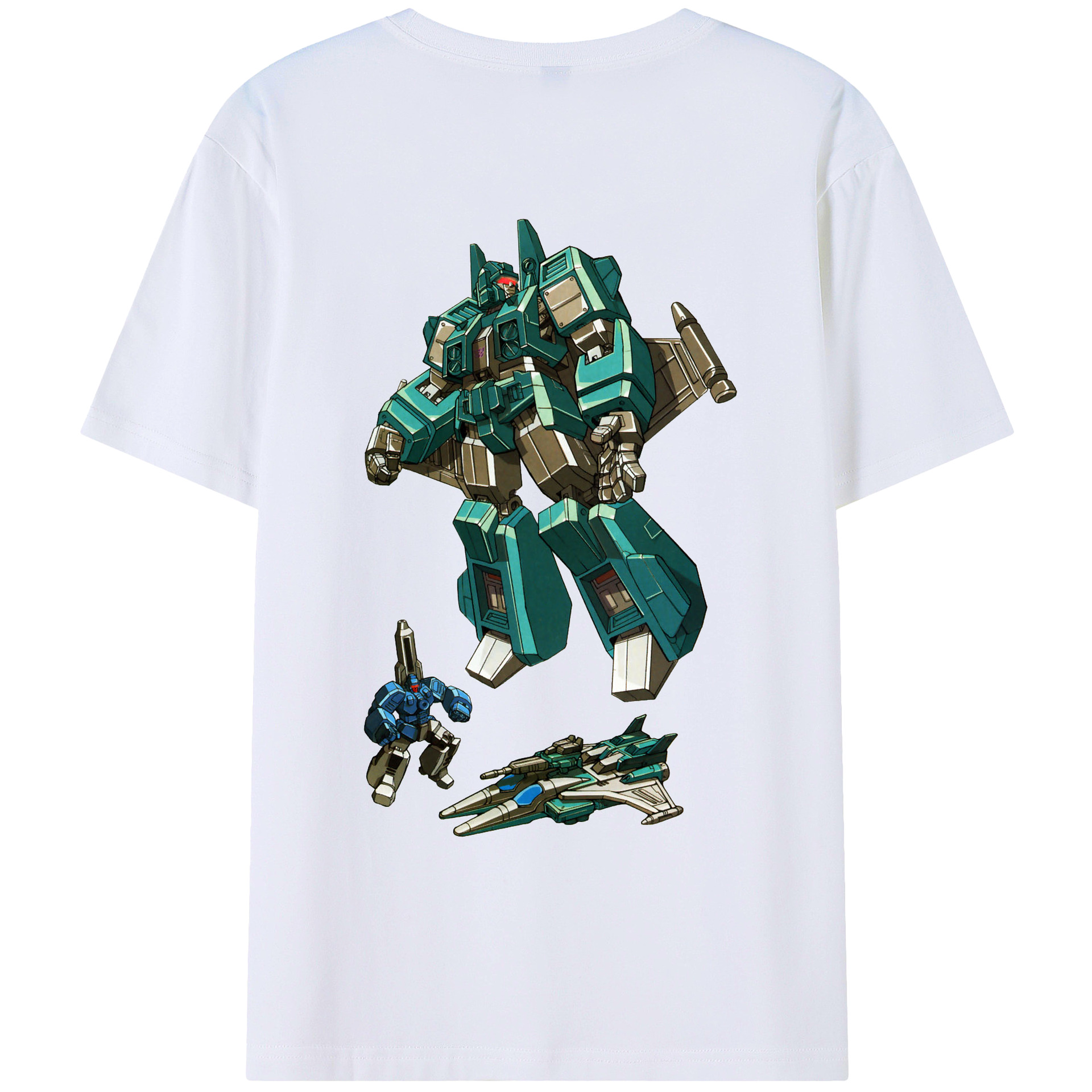 （画像用）  綿100％ メンズ半袖Tシャツ（バックプリント） 通気性