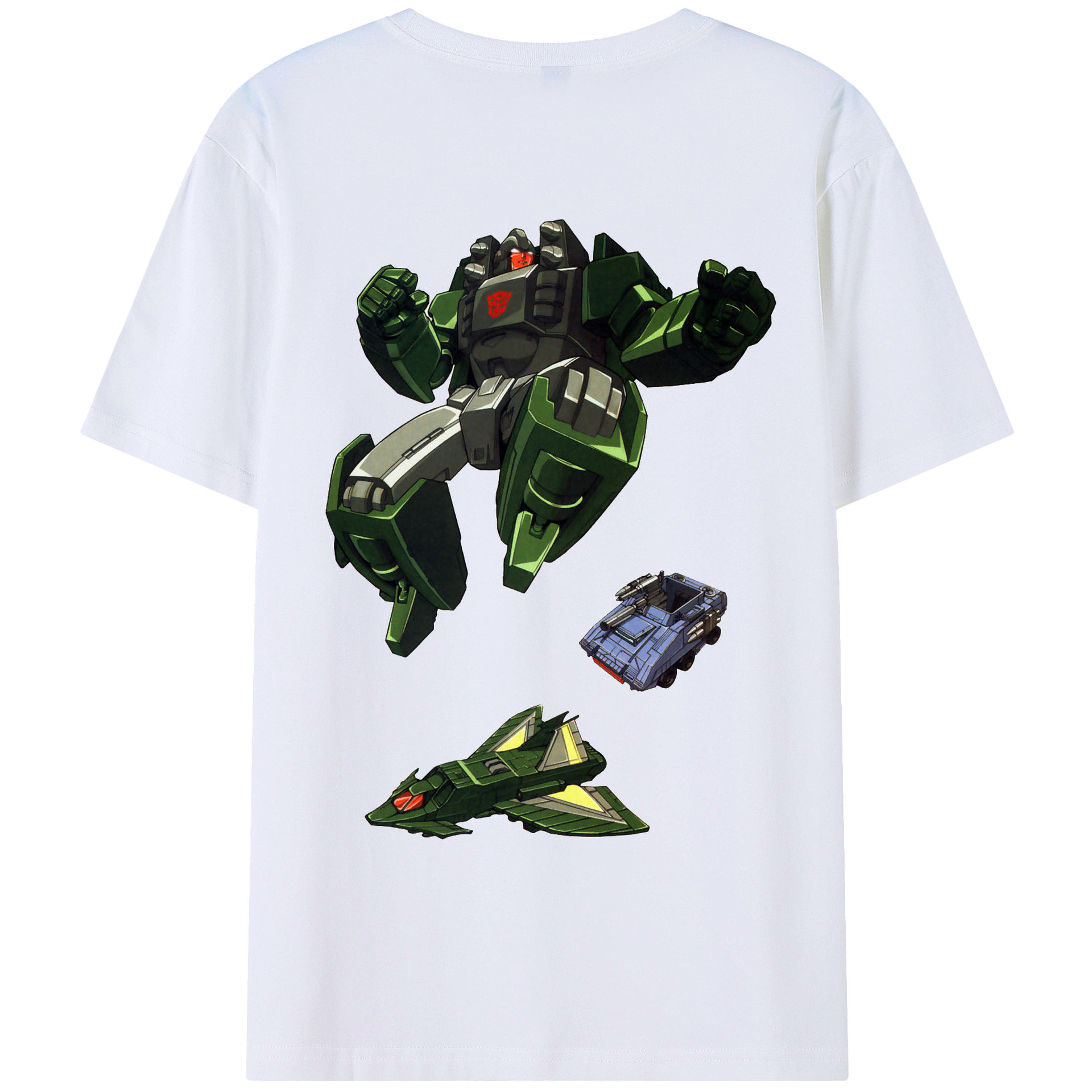 （画像用）  綿100％ メンズ半袖Tシャツ（バックプリント） 通気性