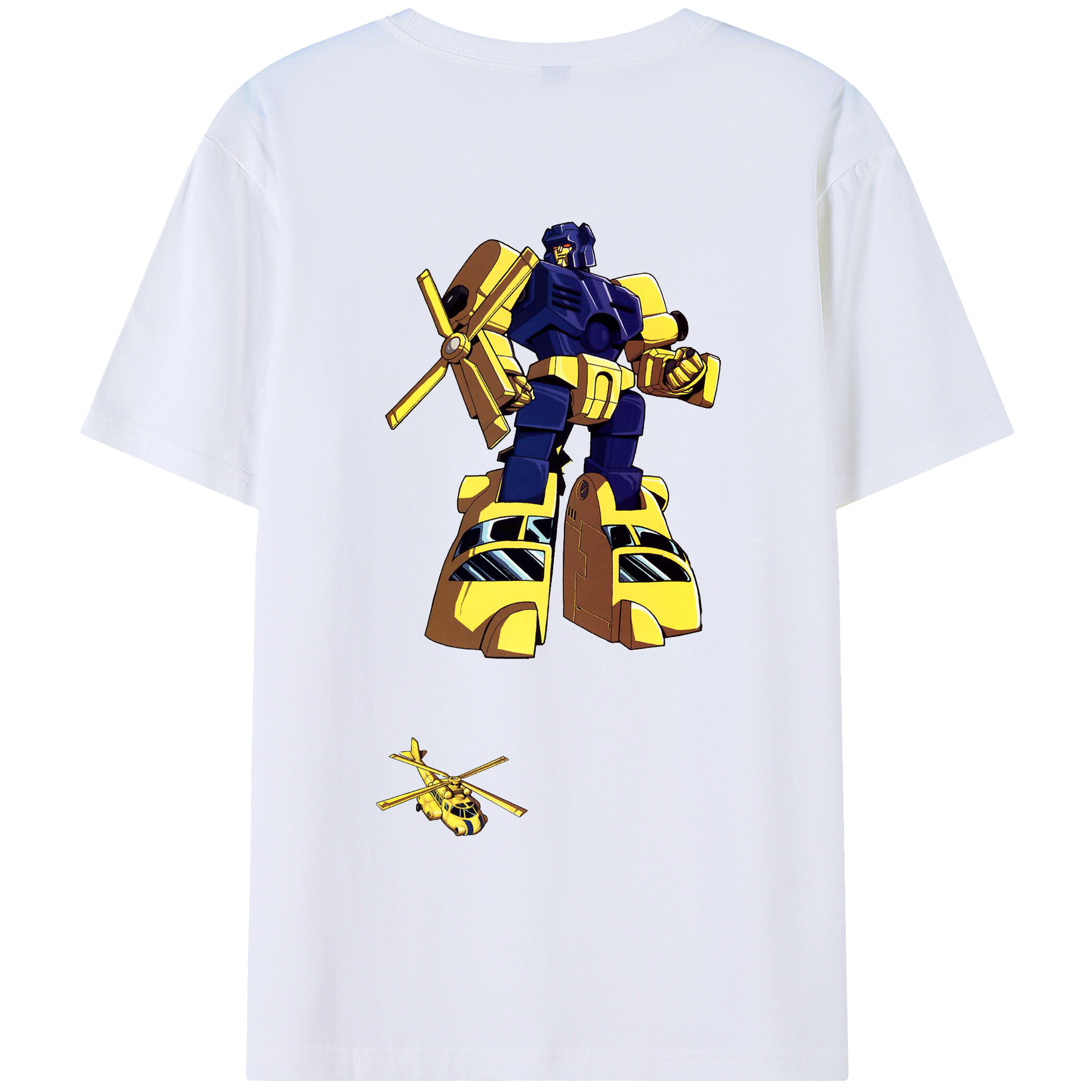 （画像用）  綿100％ メンズ半袖Tシャツ（バックプリント） 通気性