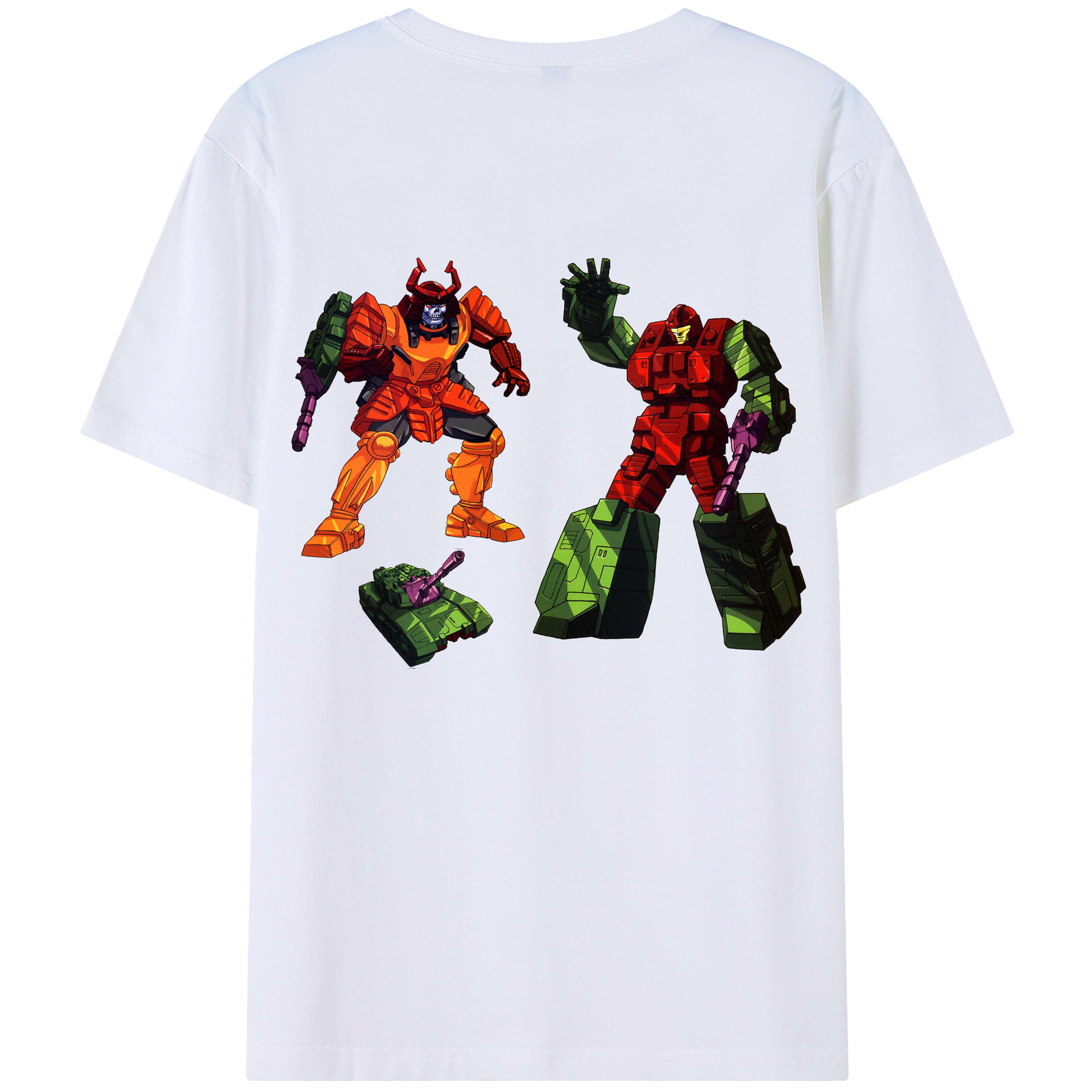 （画像用）  綿100％ メンズ半袖Tシャツ（バックプリント） 通気性