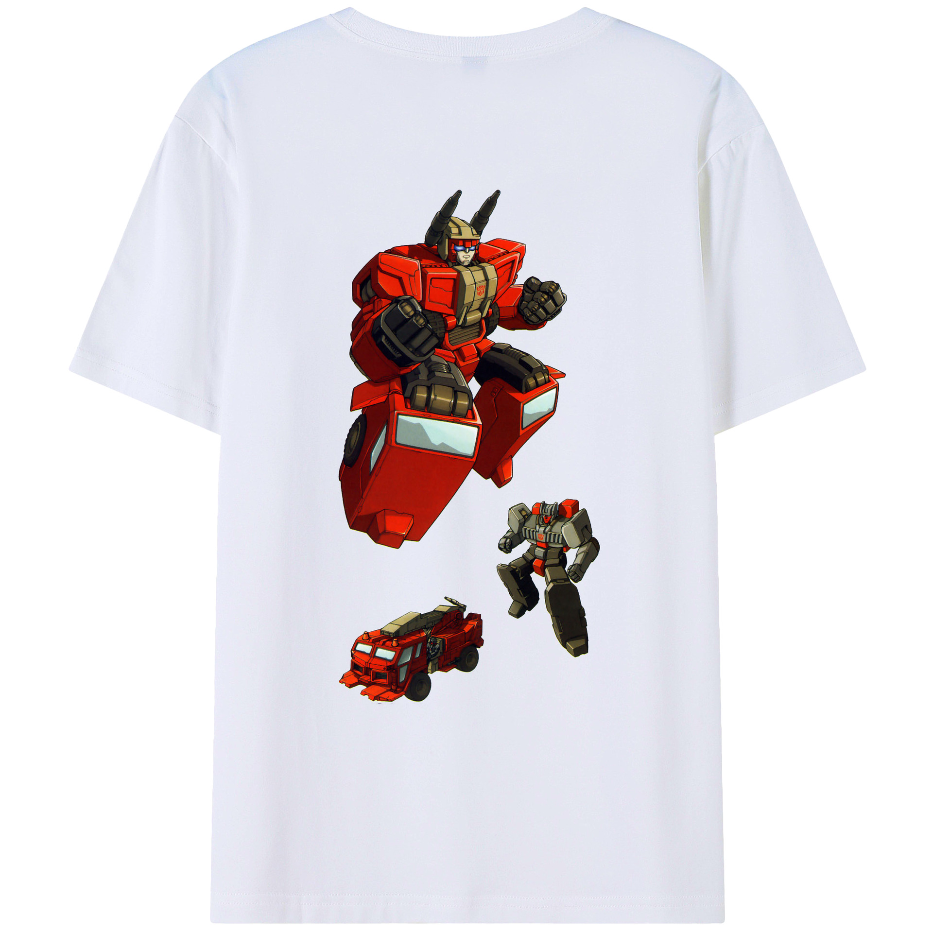 （画像用）  綿100％ メンズ半袖Tシャツ（バックプリント） 通気性