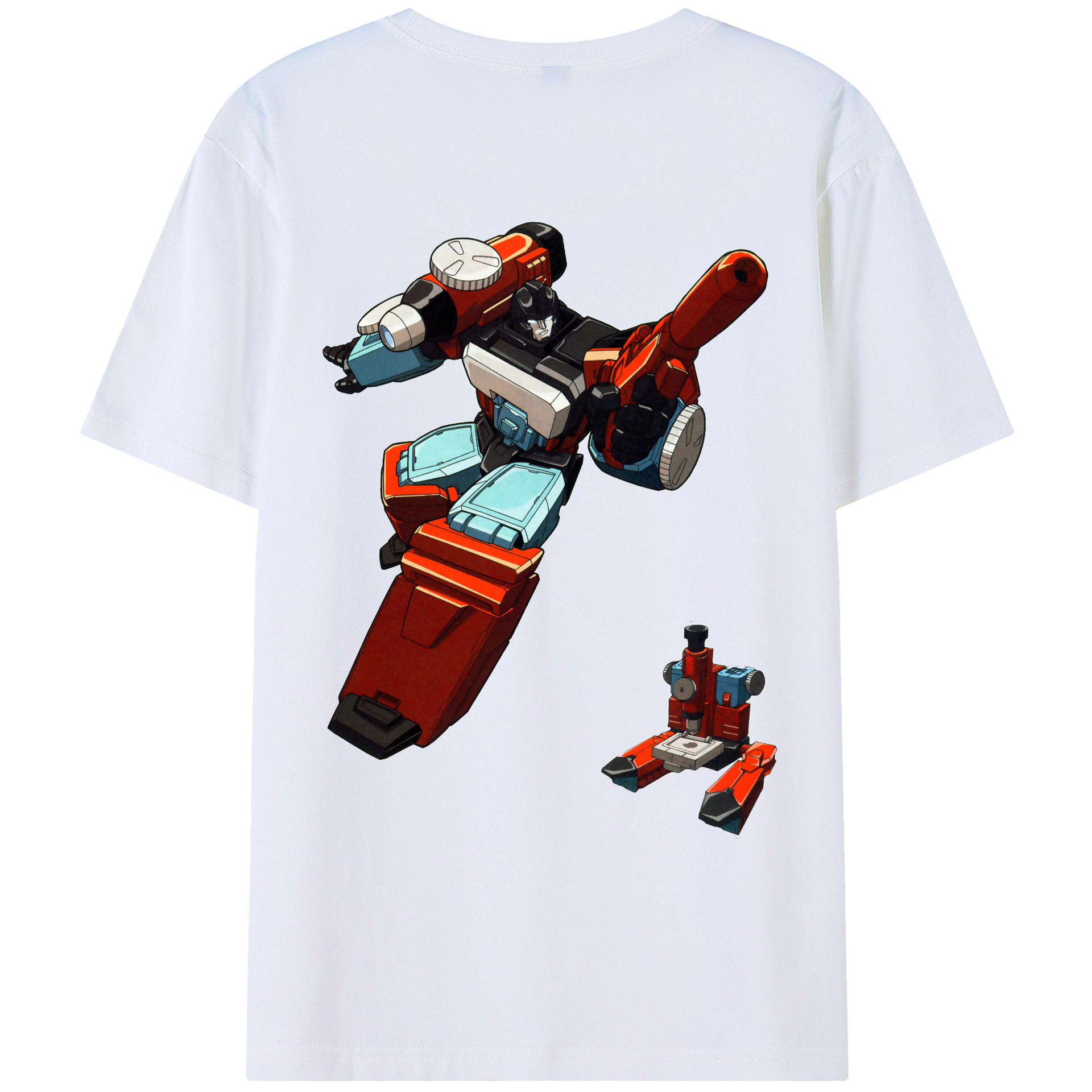 （画像用）  綿100％ メンズ半袖Tシャツ（バックプリント） 通気性