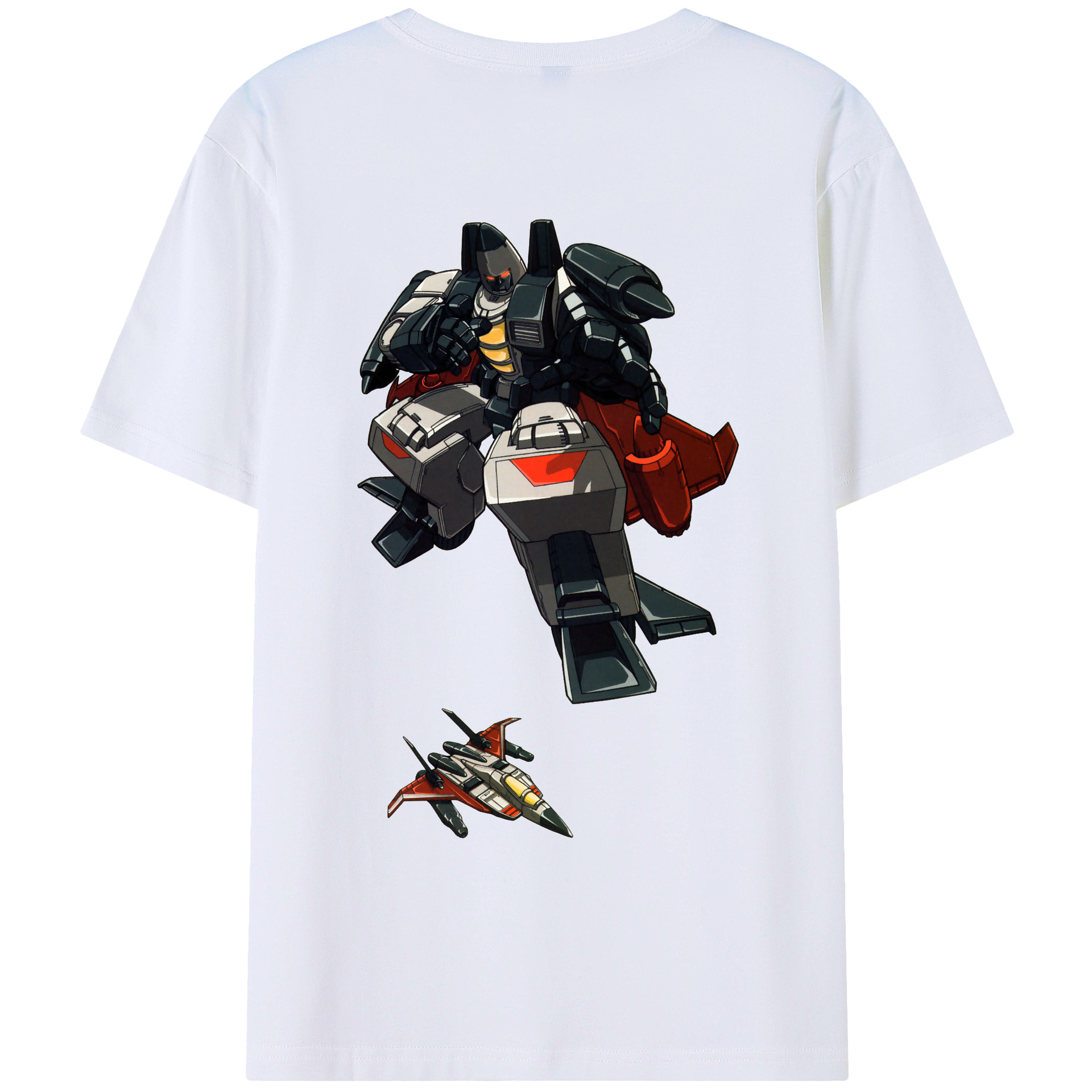 （画像用）  綿100％ メンズ半袖Tシャツ（バックプリント） 通気性