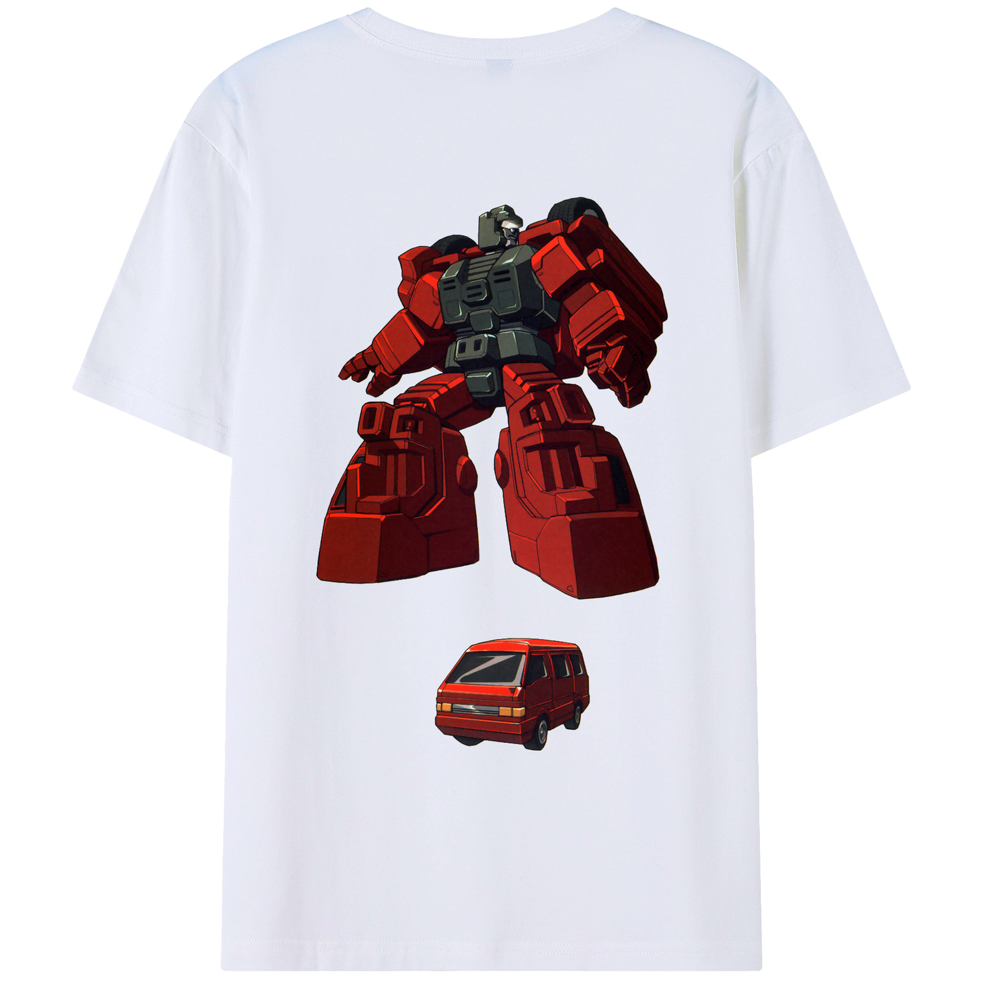 （画像用）  綿100％ メンズ半袖Tシャツ（バックプリント） 通気性