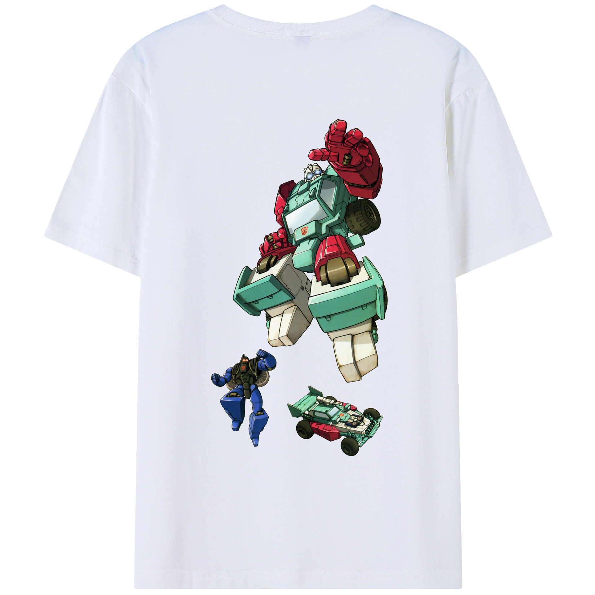 （画像用）  綿100％ メンズ半袖Tシャツ（バックプリント） 通気性