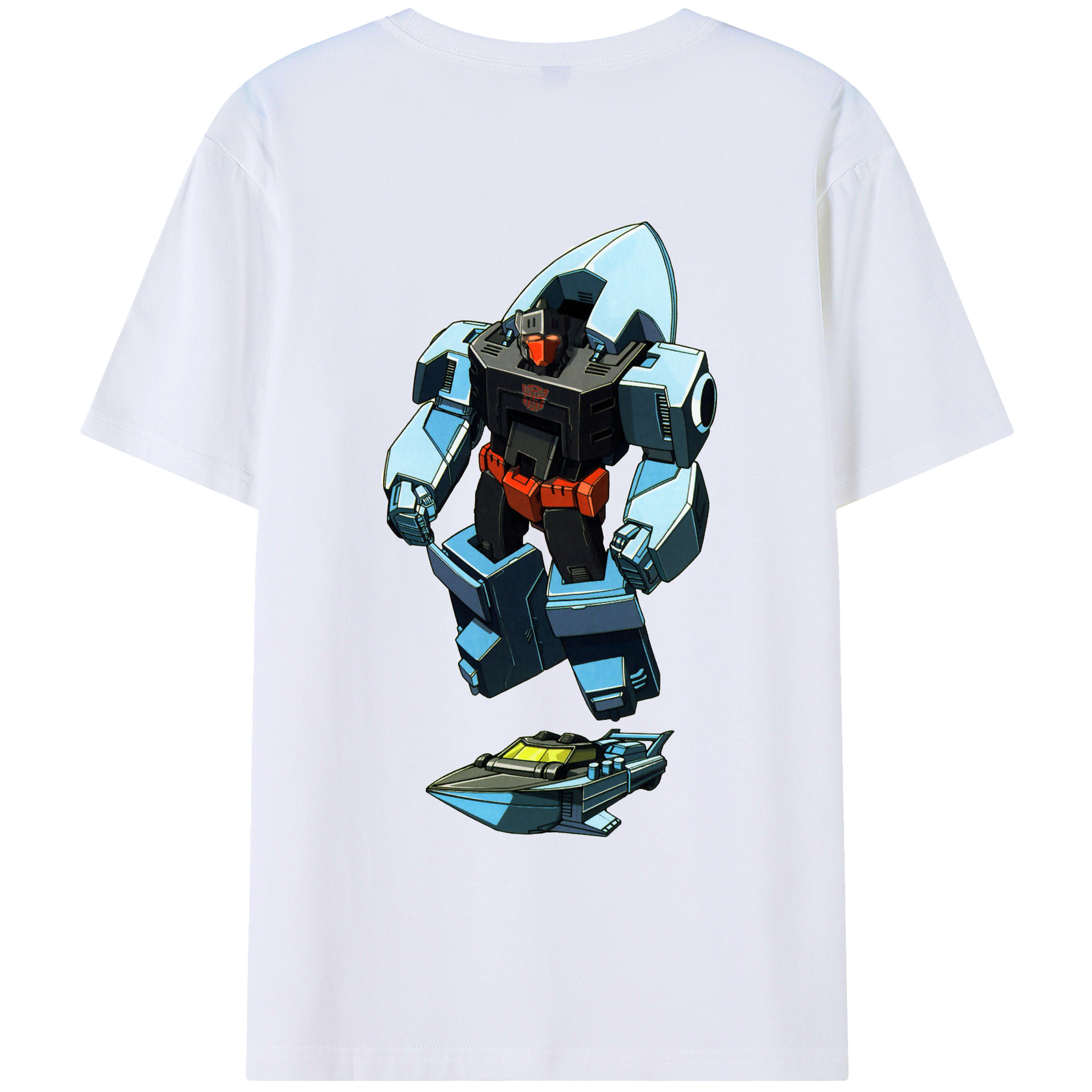 （画像用）  綿100％ メンズ半袖Tシャツ（バックプリント） 通気性