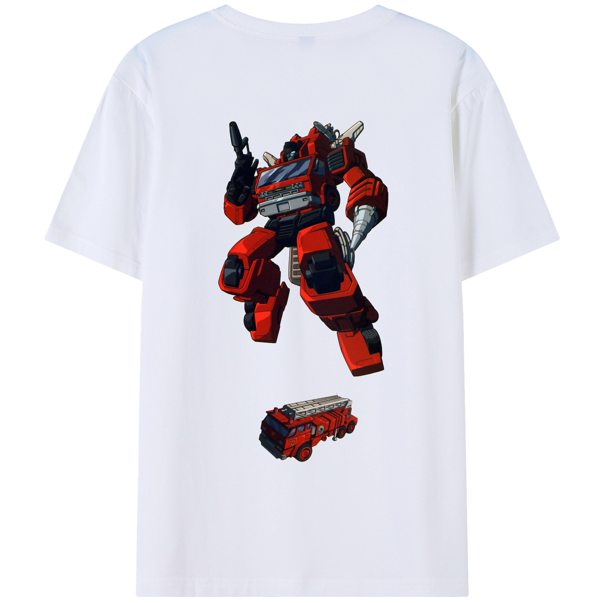 （画像用）  綿100％ メンズ半袖Tシャツ（バックプリント） 通気性