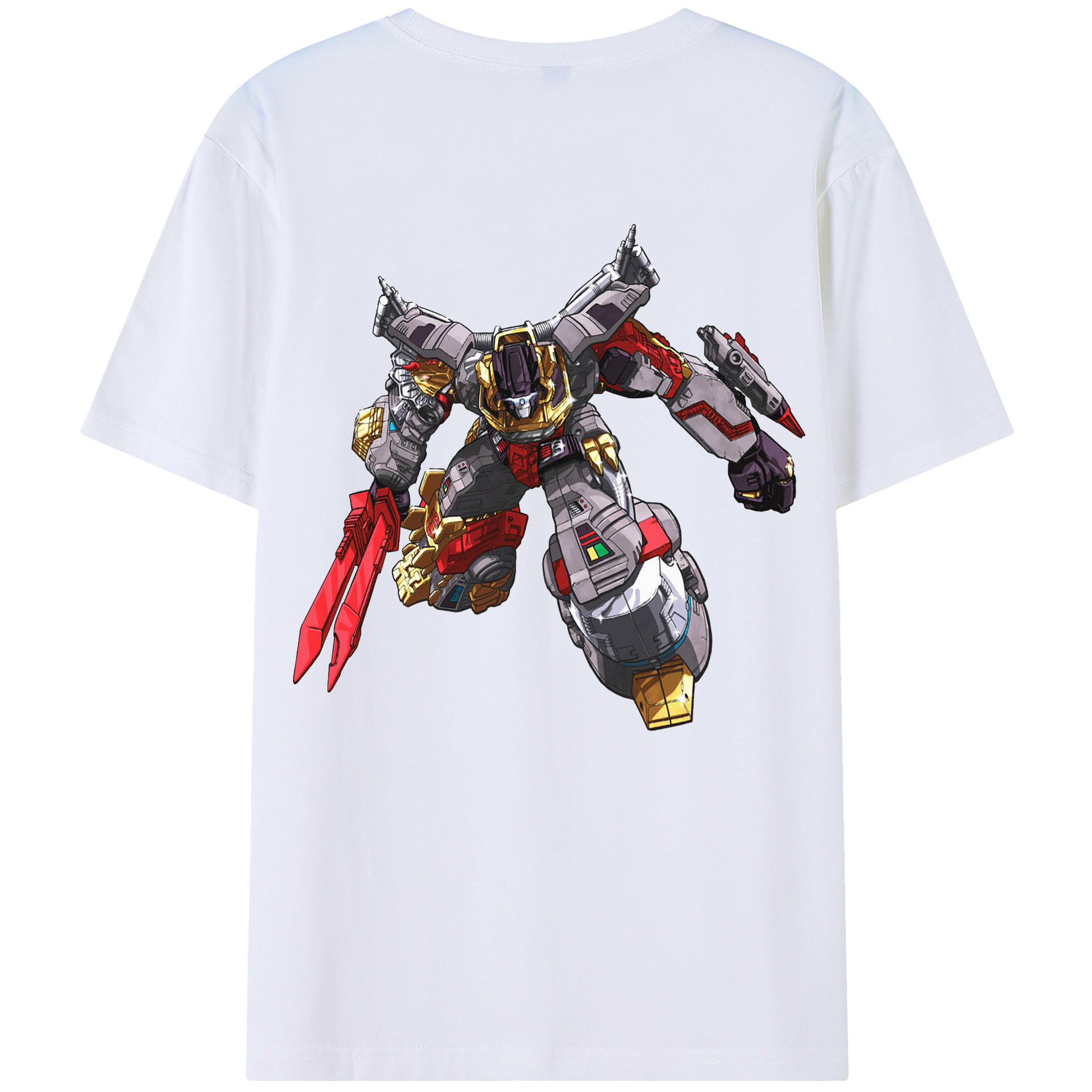 （画像用）  綿100％ メンズ半袖Tシャツ（バックプリント） 通気性
