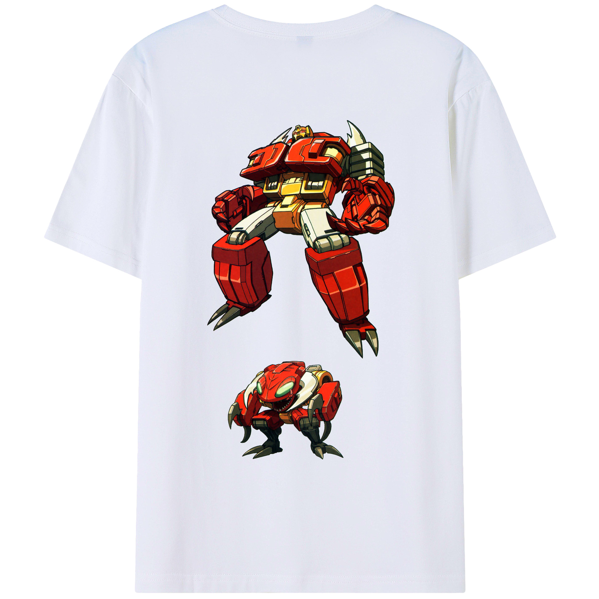 （画像用）  綿100％ メンズ半袖Tシャツ（バックプリント） 通気性