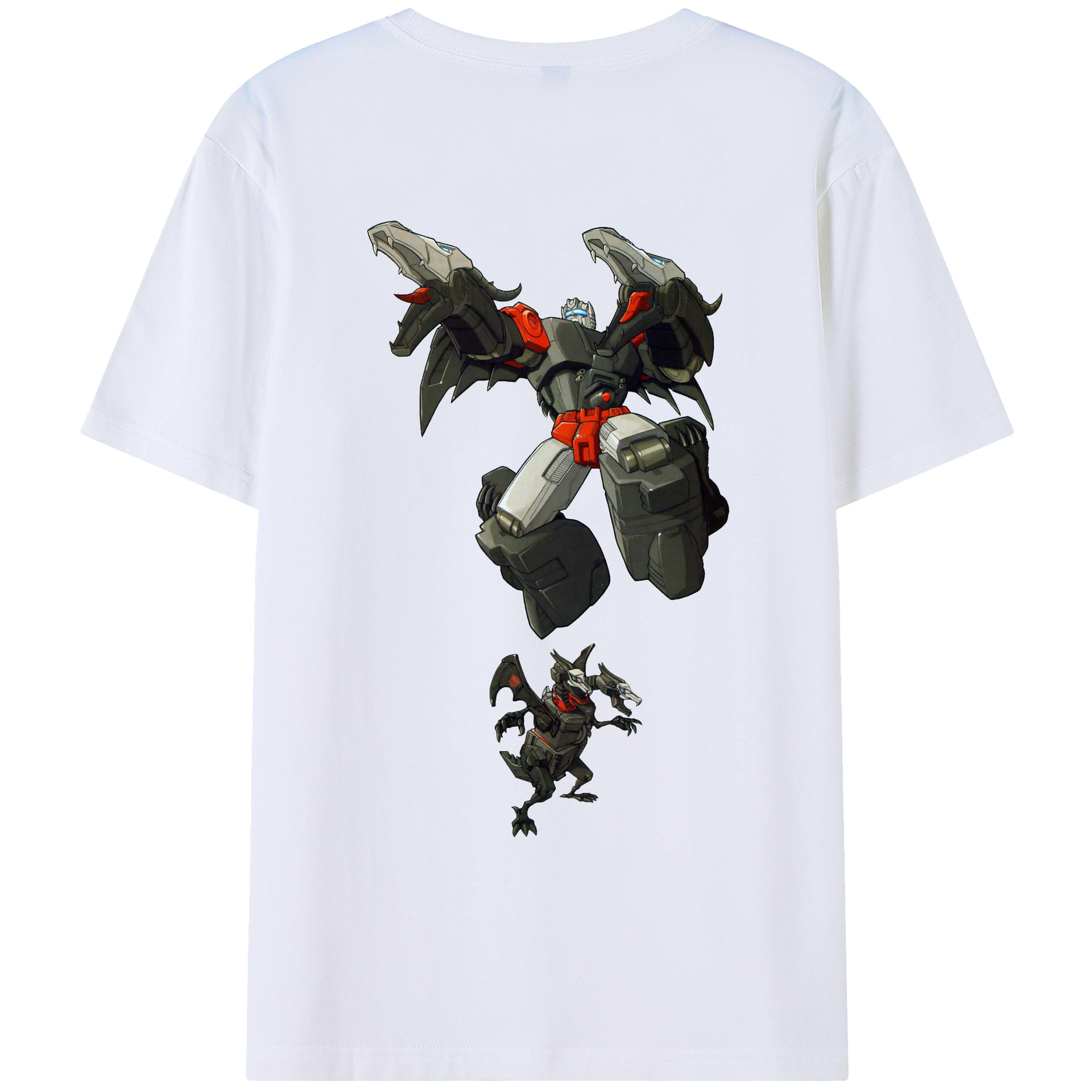 （画像用）  綿100％ メンズ半袖Tシャツ（バックプリント） 通気性