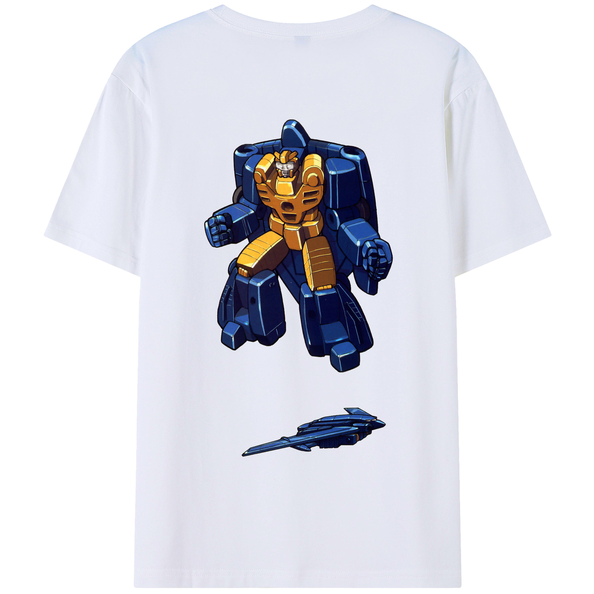 （画像用）  綿100％ メンズ半袖Tシャツ（バックプリント） 通気性