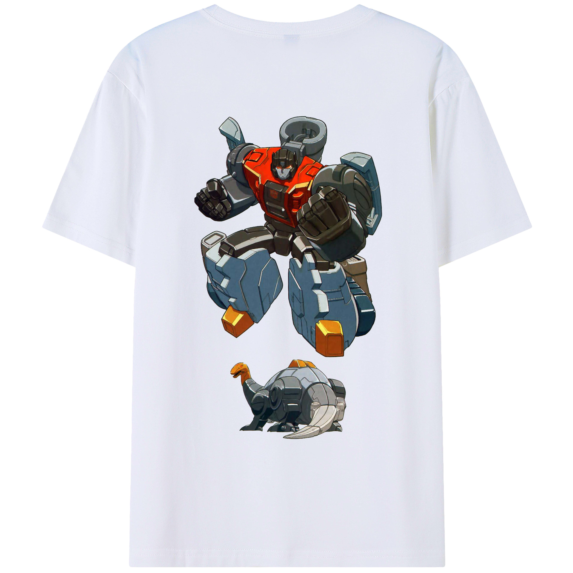 （画像用）  綿100％ メンズ半袖Tシャツ（バックプリント） 通気性