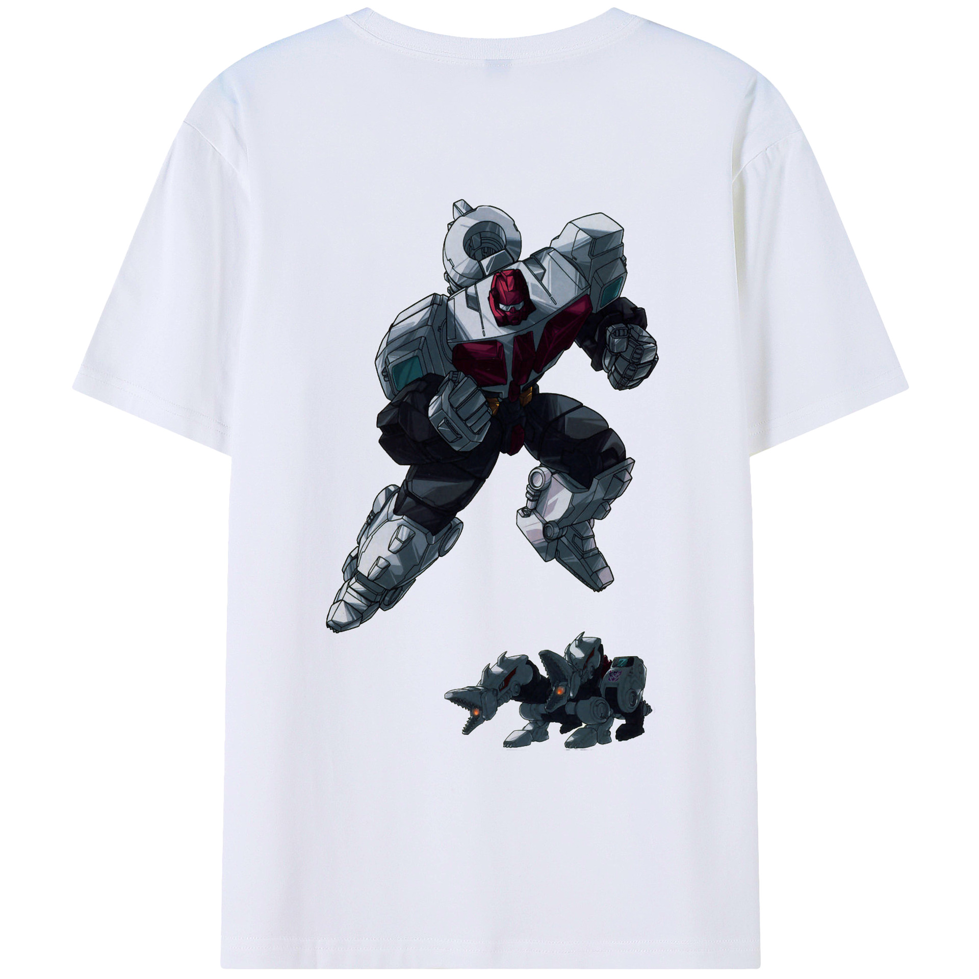 （画像用）  綿100％ メンズ半袖Tシャツ（バックプリント） 通気性