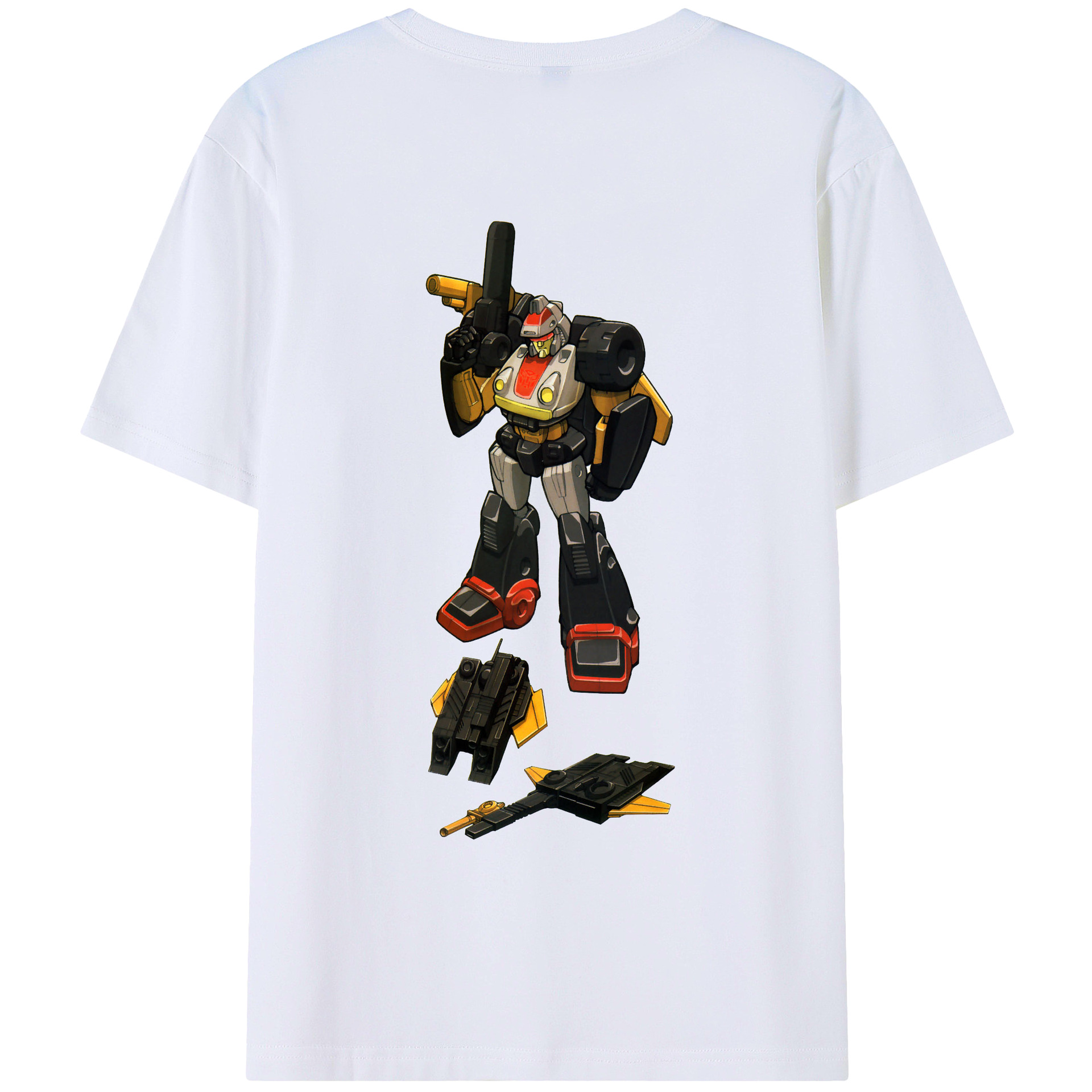 （画像用）  綿100％ メンズ半袖Tシャツ（バックプリント） 通気性
