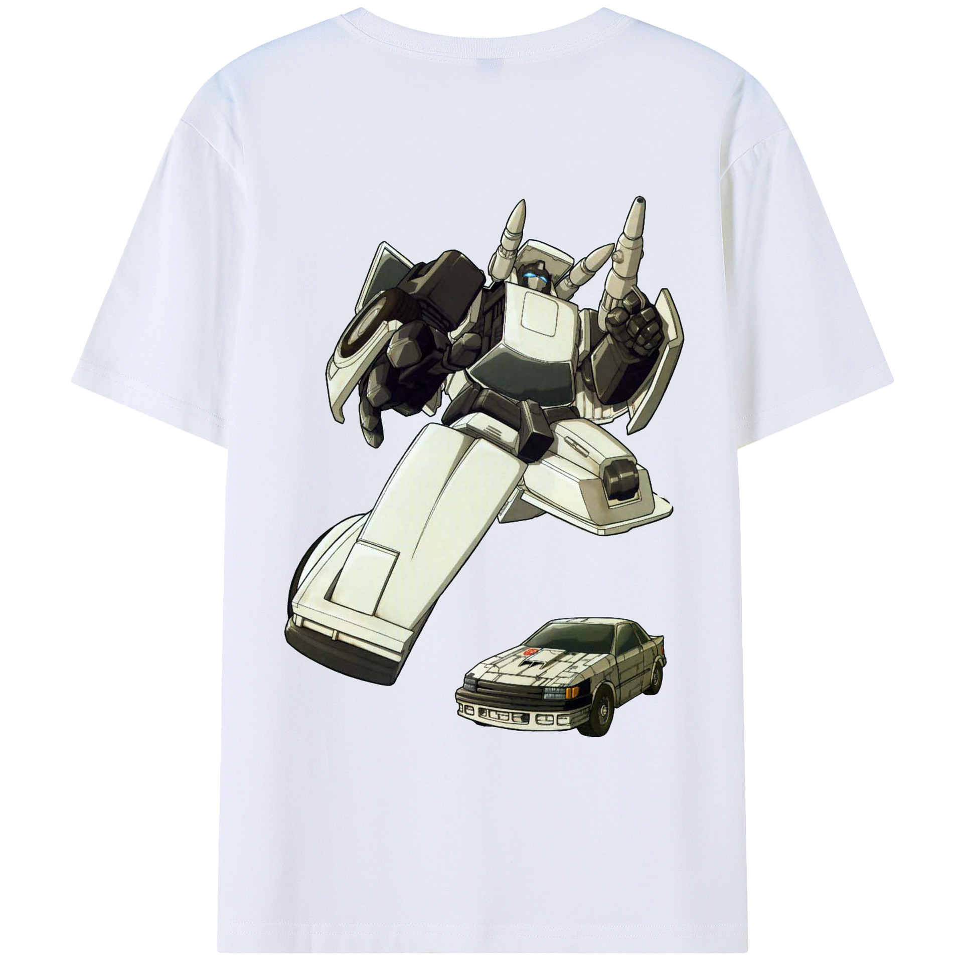 （画像用）  綿100％ メンズ半袖Tシャツ（バックプリント） 通気性