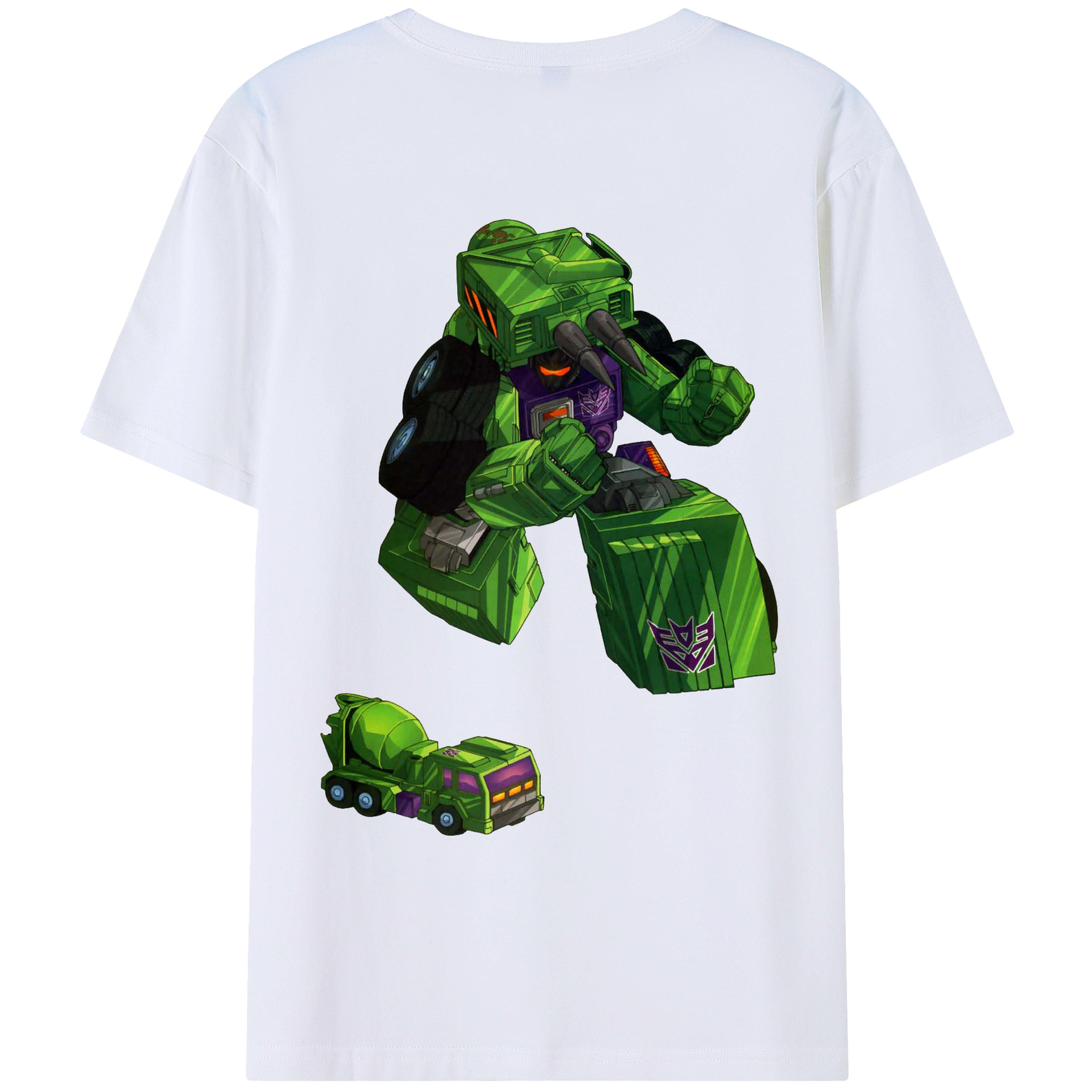 （画像用）  綿100％ メンズ半袖Tシャツ（バックプリント） 通気性