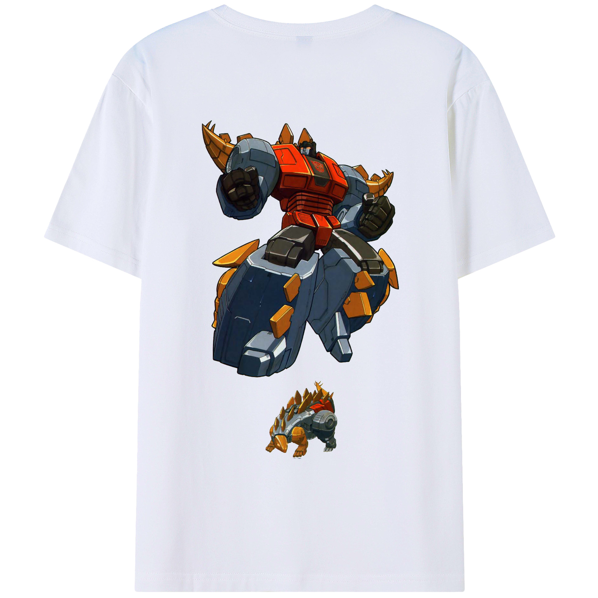 （画像用）  綿100％ メンズ半袖Tシャツ（バックプリント） 通気性