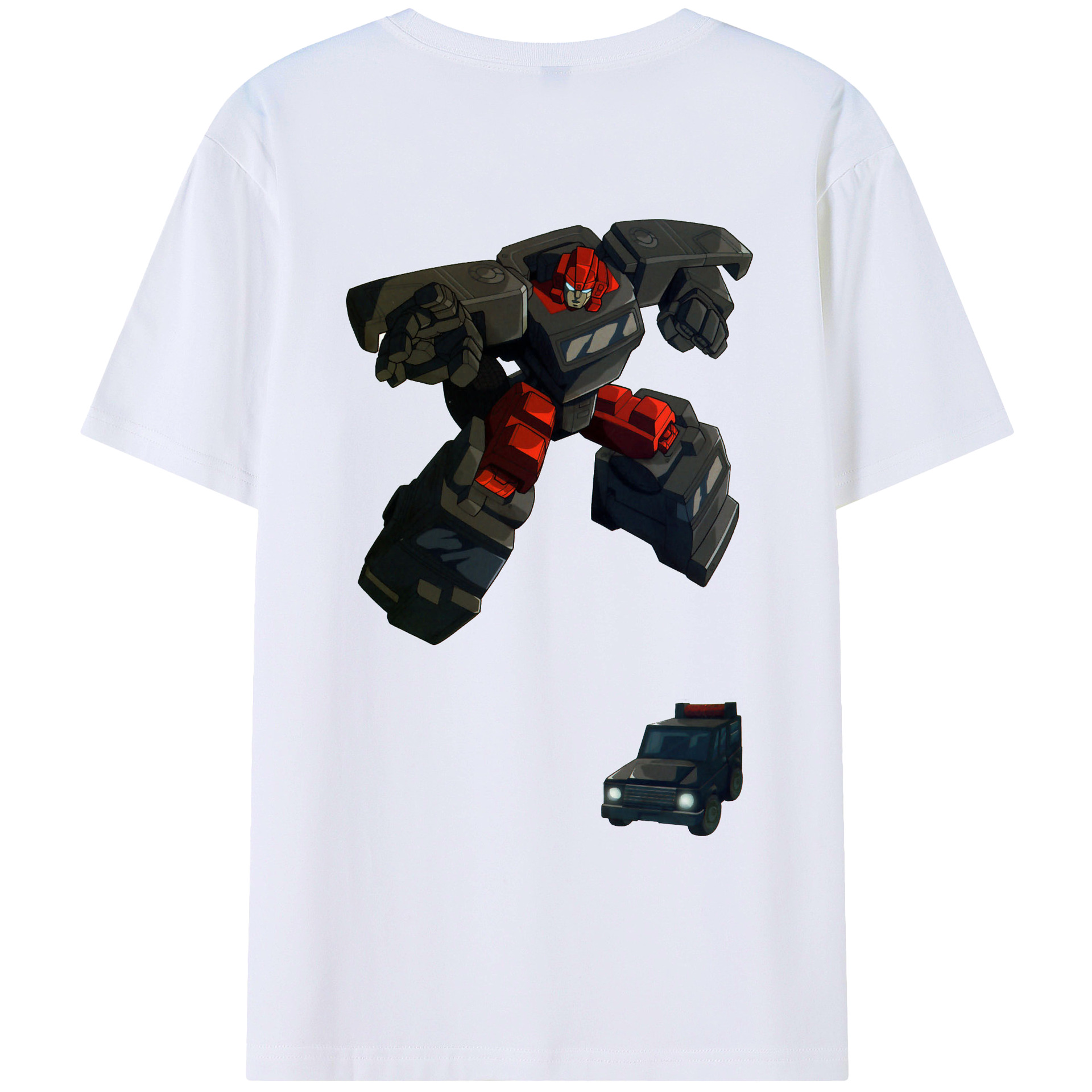 （画像用）  綿100％ メンズ半袖Tシャツ（バックプリント） 通気性