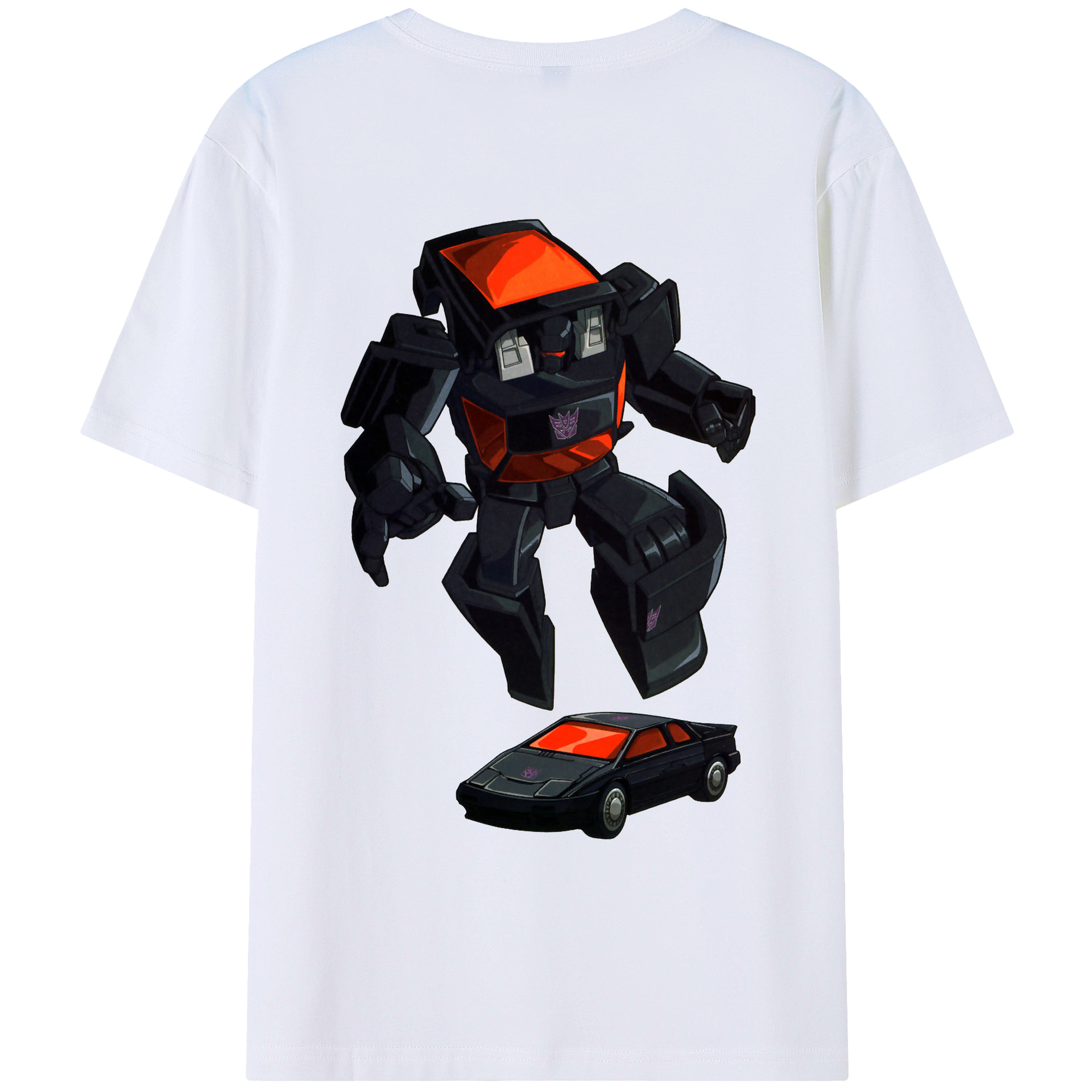 （画像用）  綿100％ メンズ半袖Tシャツ（バックプリント） 通気性