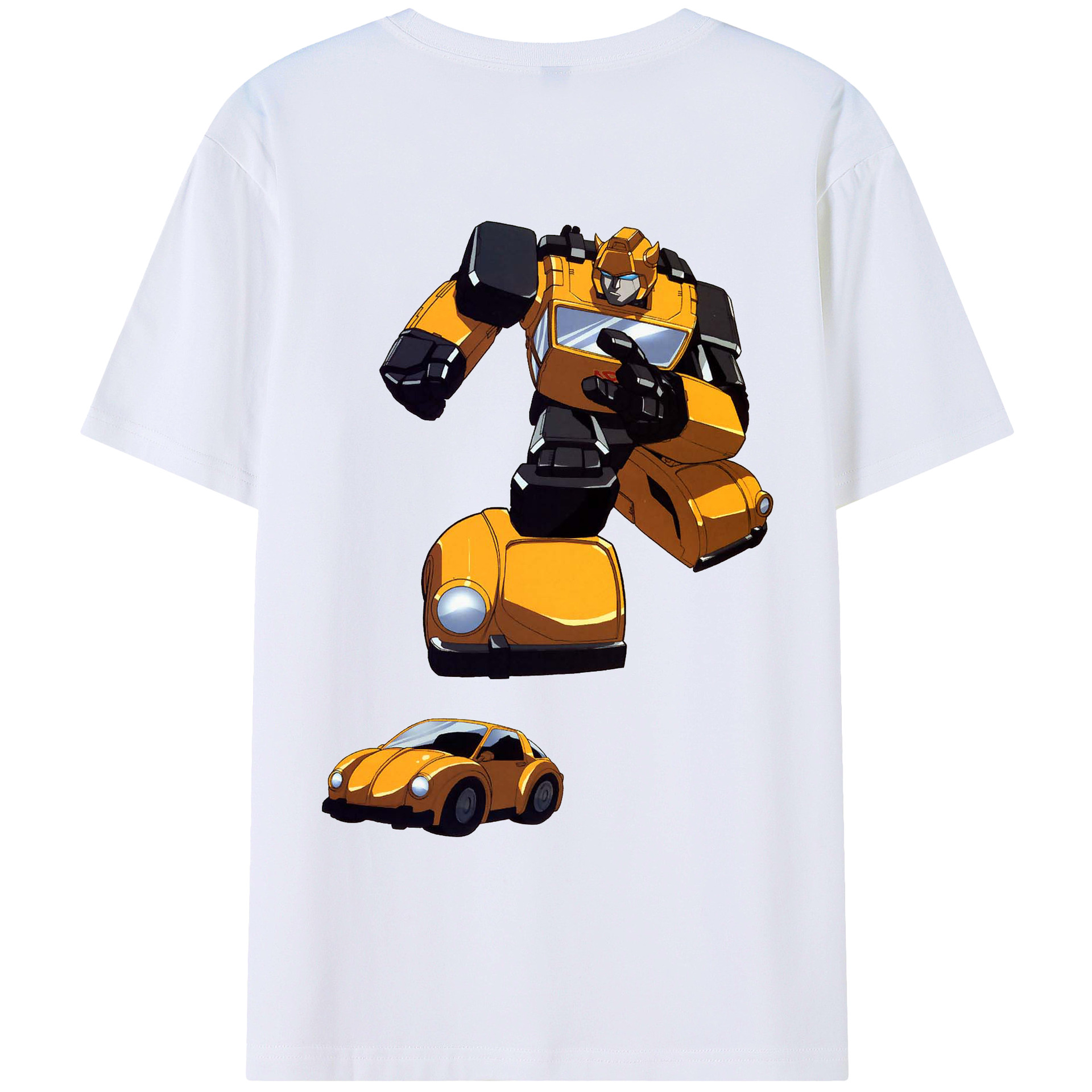 （画像用）  綿100％ メンズ半袖Tシャツ（バックプリント） 通気性