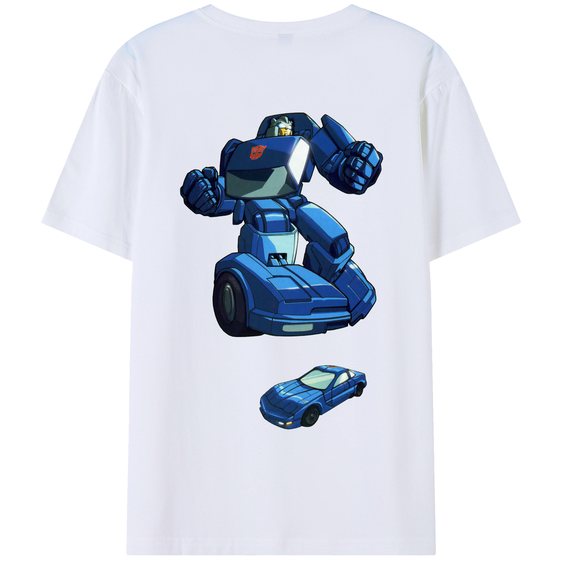 （画像用）  綿100％ メンズ半袖Tシャツ（バックプリント） 通気性