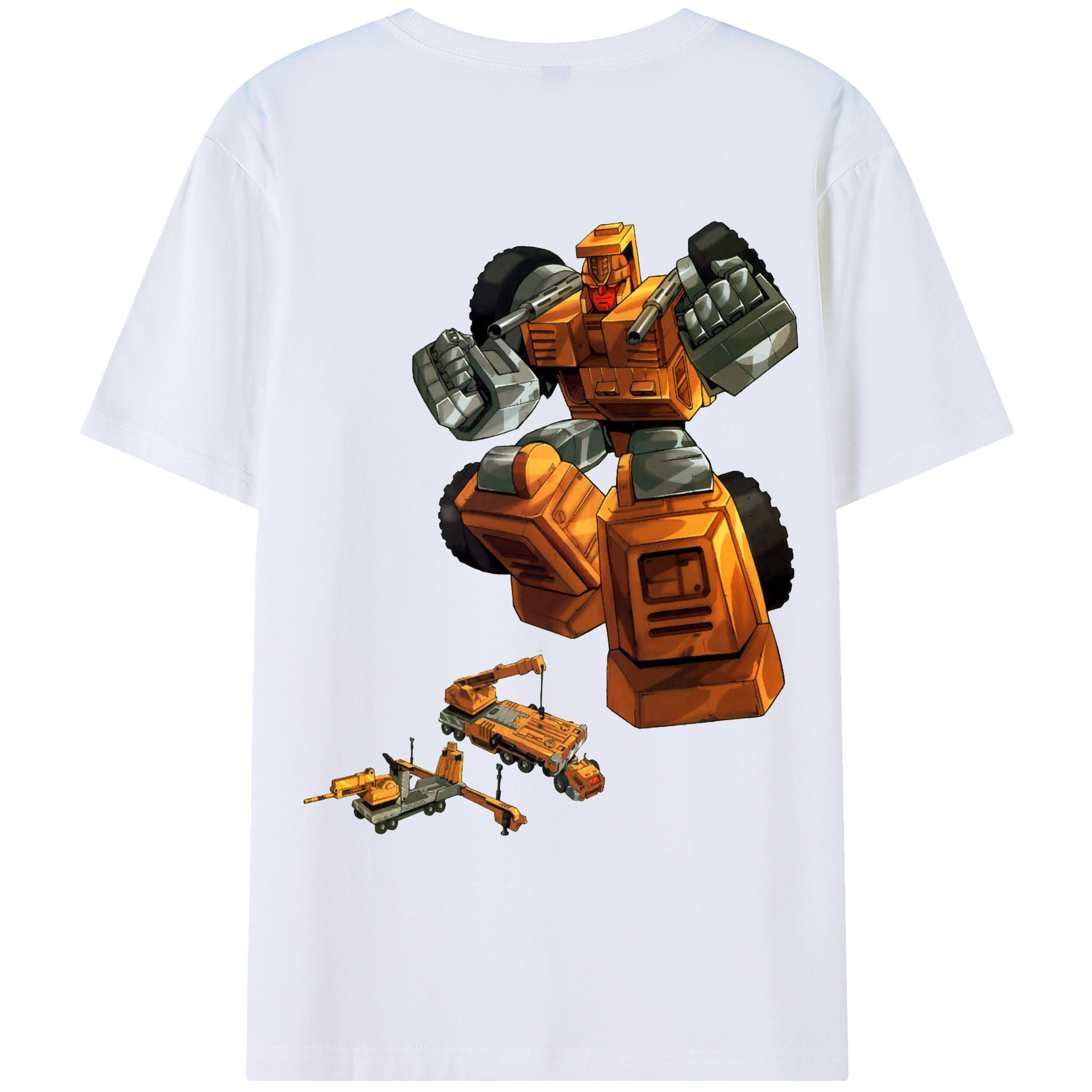 （画像用）  綿100％ メンズ半袖Tシャツ（バックプリント） 通気性
