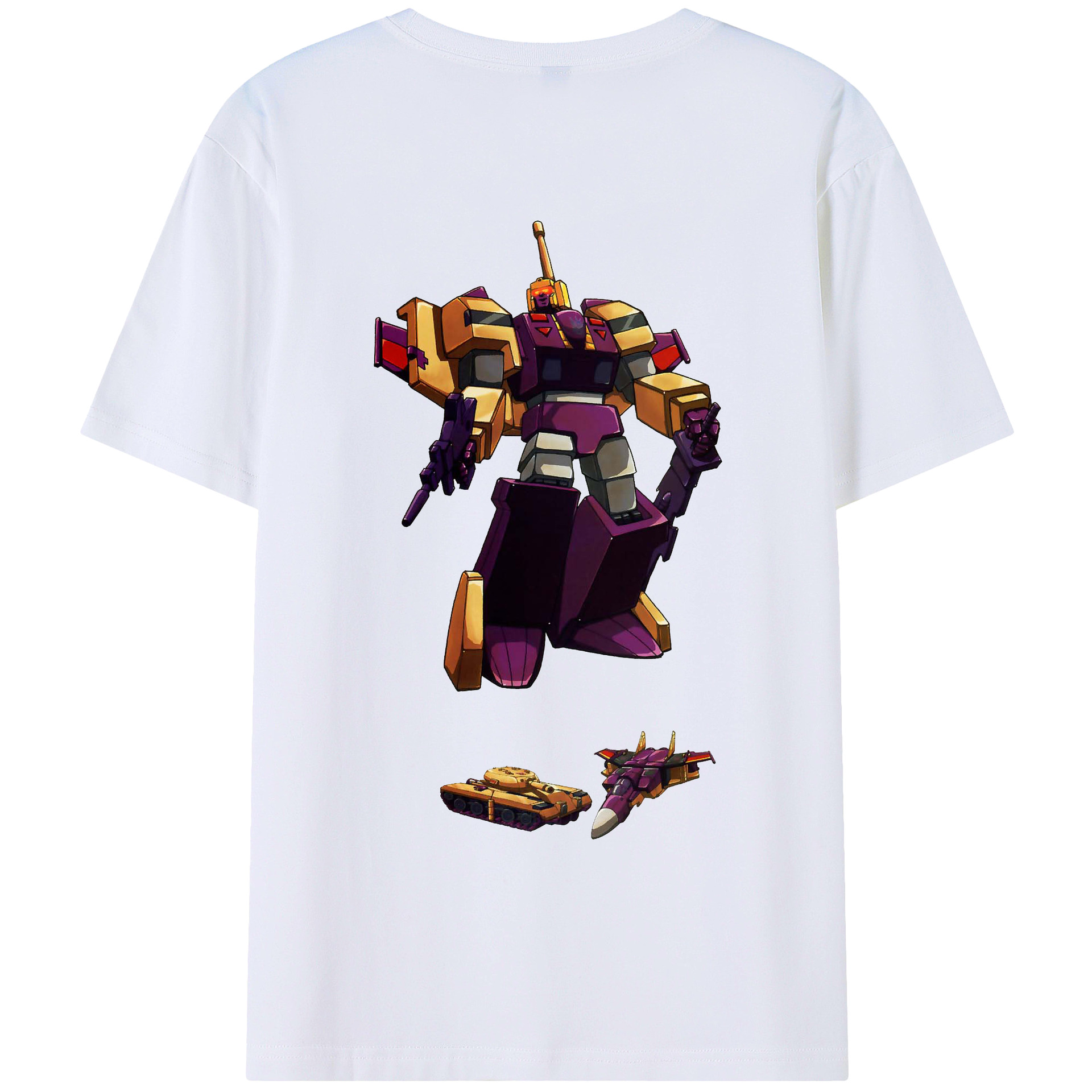 （画像用）  綿100％ メンズ半袖Tシャツ（バックプリント） 通気性
