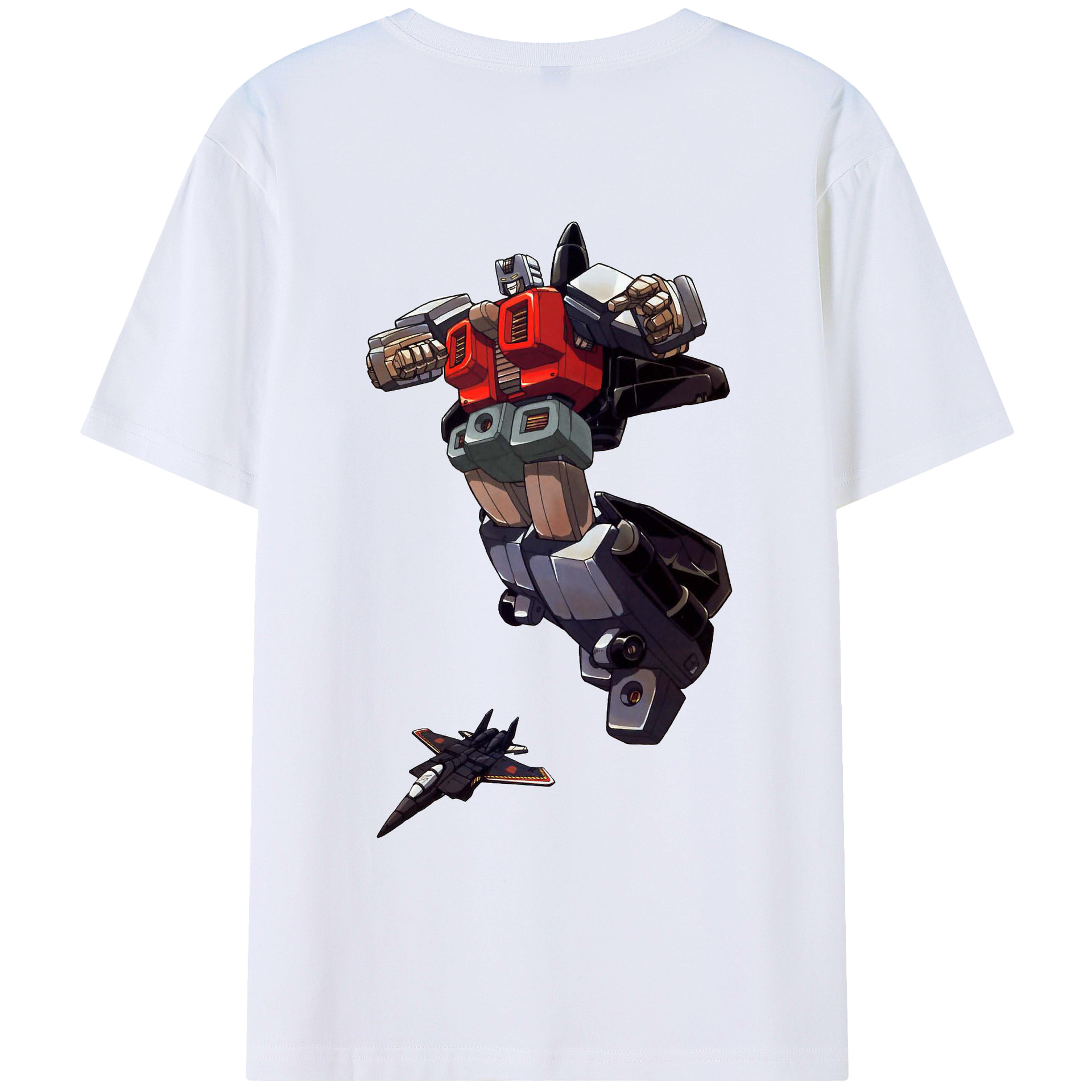 （画像用）  綿100％ メンズ半袖Tシャツ（バックプリント） 通気性