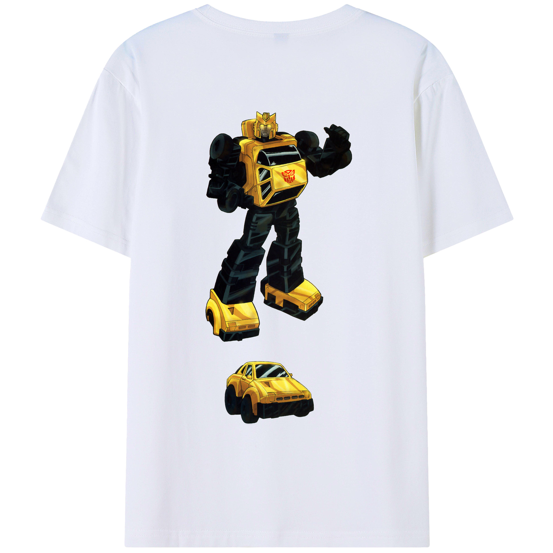 （画像用）  綿100％ メンズ半袖Tシャツ（バックプリント） 通気性