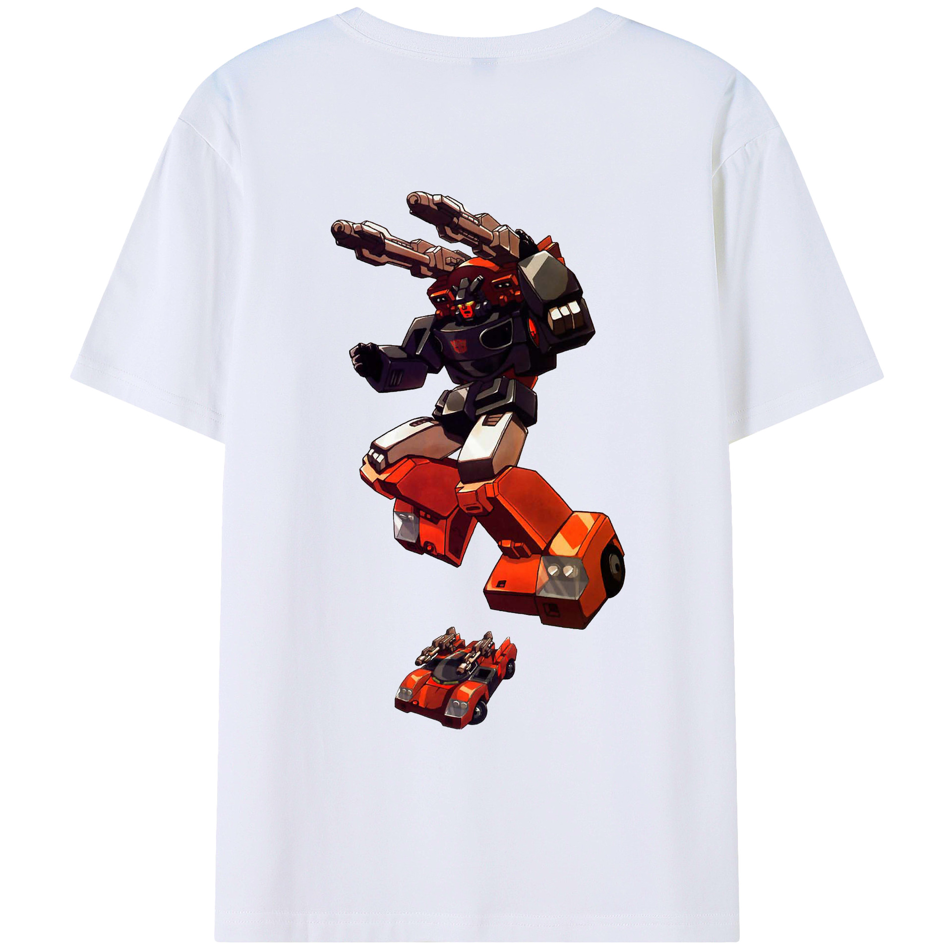 （画像用）  綿100％ メンズ半袖Tシャツ（バックプリント） 通気性